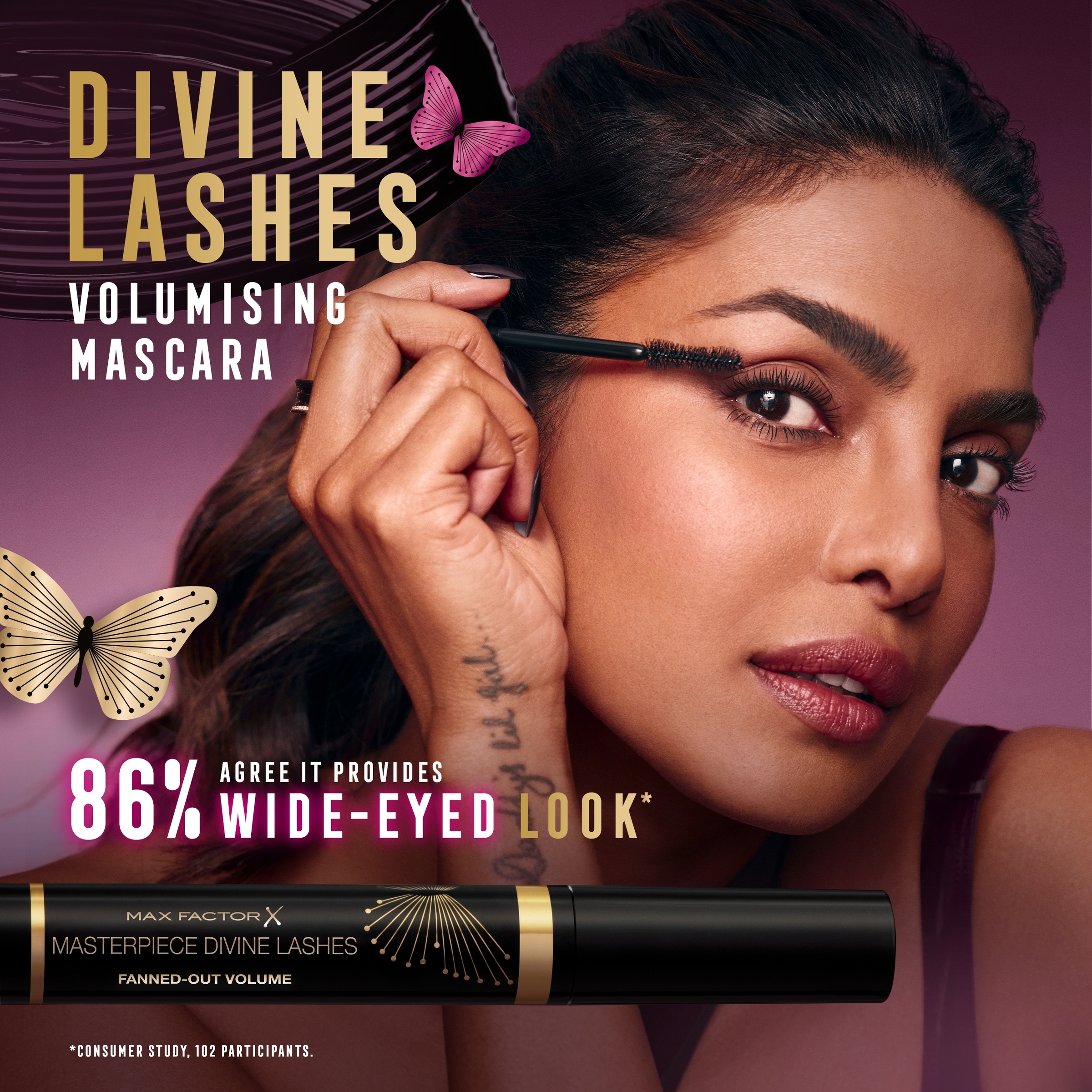 Max Factor Divine Lashes Mascara Volume Mascara Black Brown 002 - 8ml - Image 2