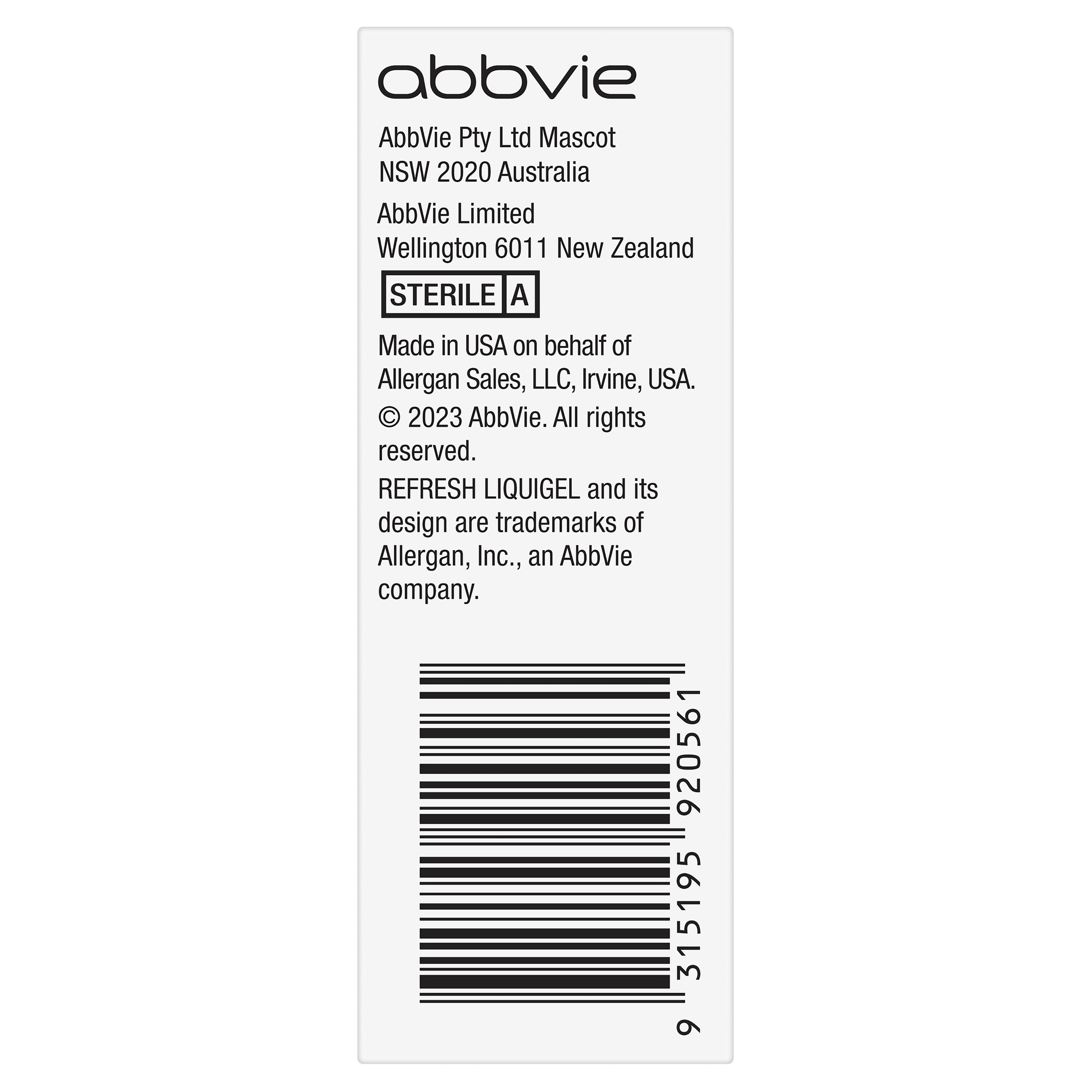 Refresh Liquigel Lubricant Eye Drops 10mg/ml - 15ml - Image 3