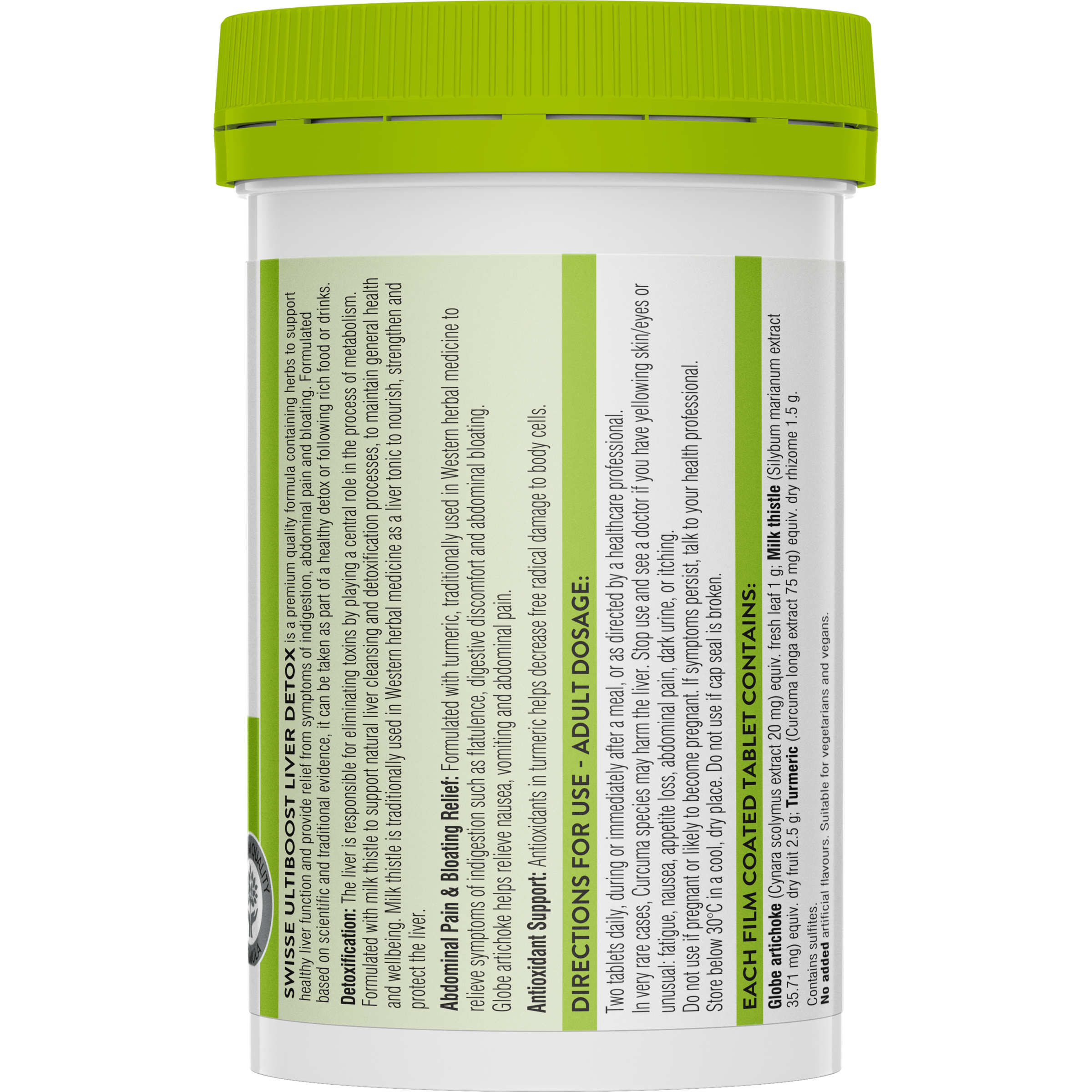 Swisse Ultiboost Liver Detox 120 tablets - Image 2