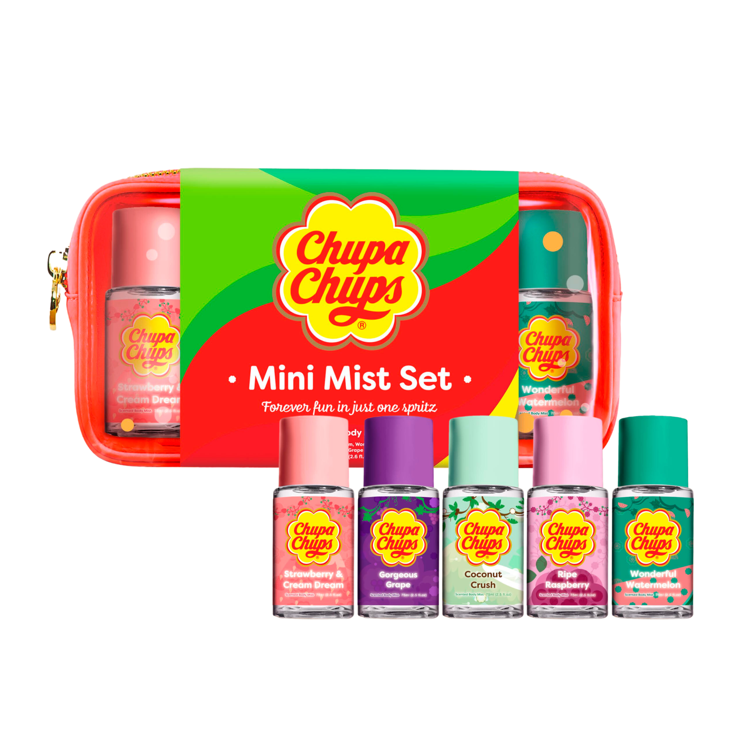 Chupa Chups Mini Body Mist Gift Set 5 piece - Image 3