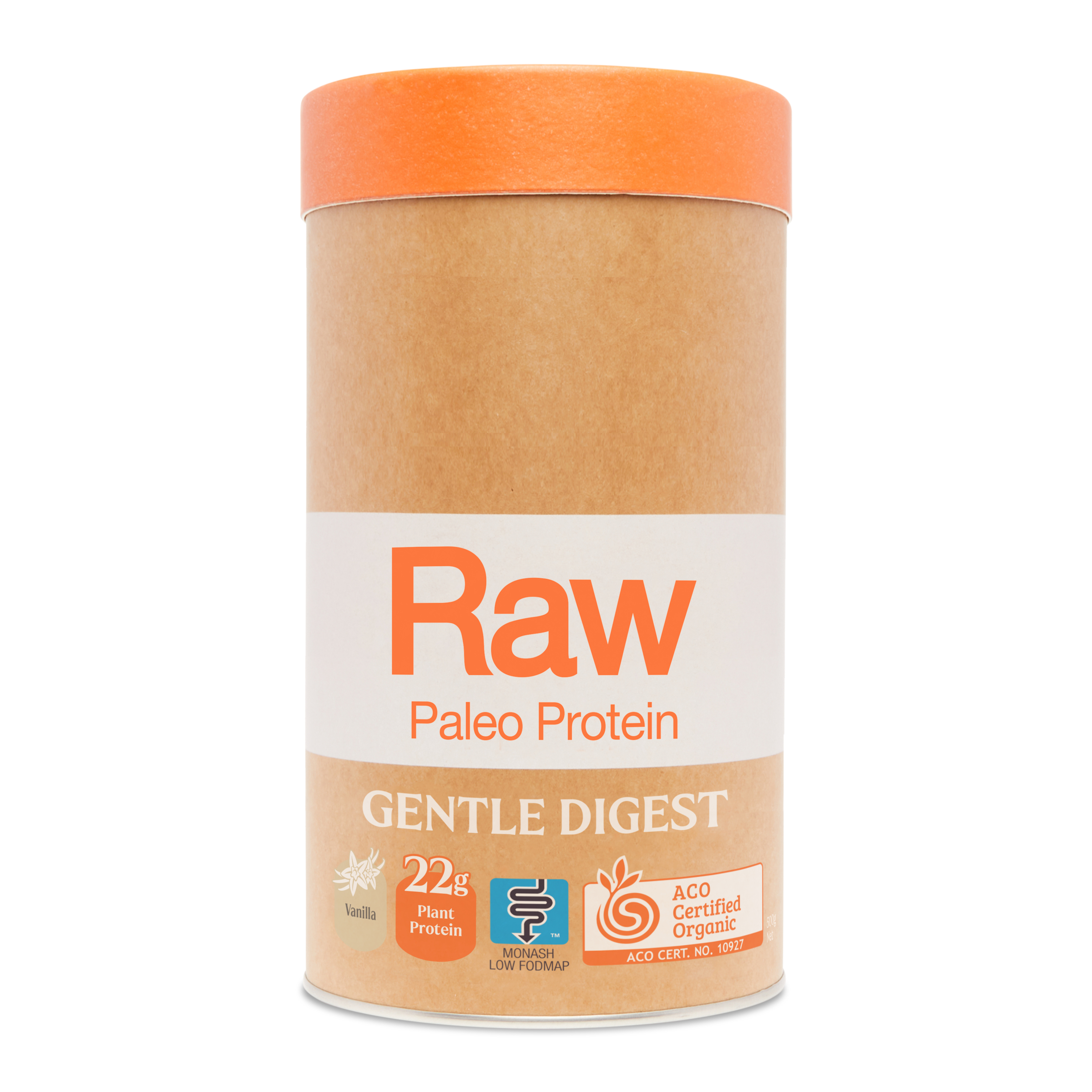 Amazonia Raw Protein Gentle Digest Vanilla 500g - Image 1