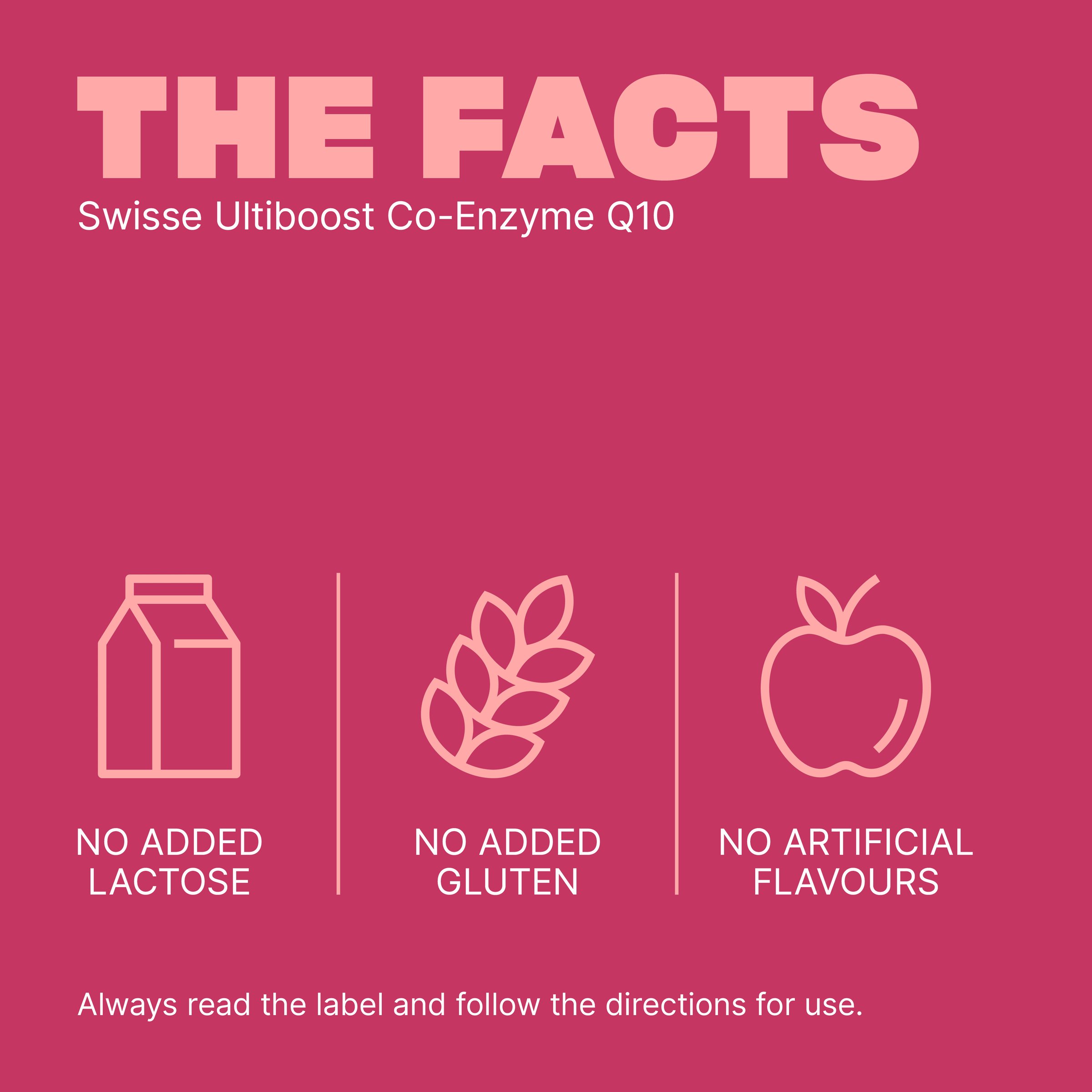 Swisse Ultiboost Co-Enzyme Q10 150mg - 50 capsules - Image 5