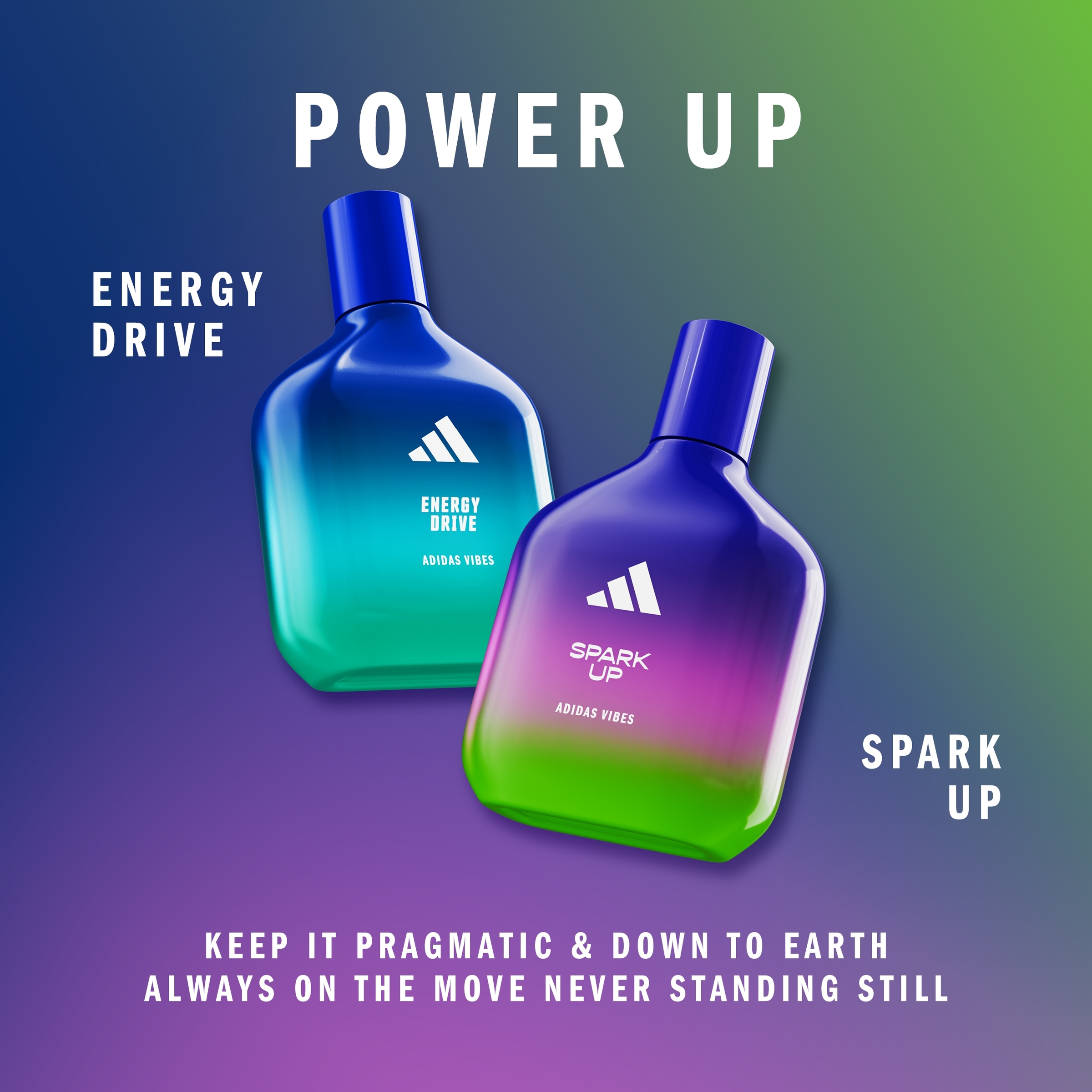 Adidas Vibes Energy Drive EDP Spray 100ml - Image 2