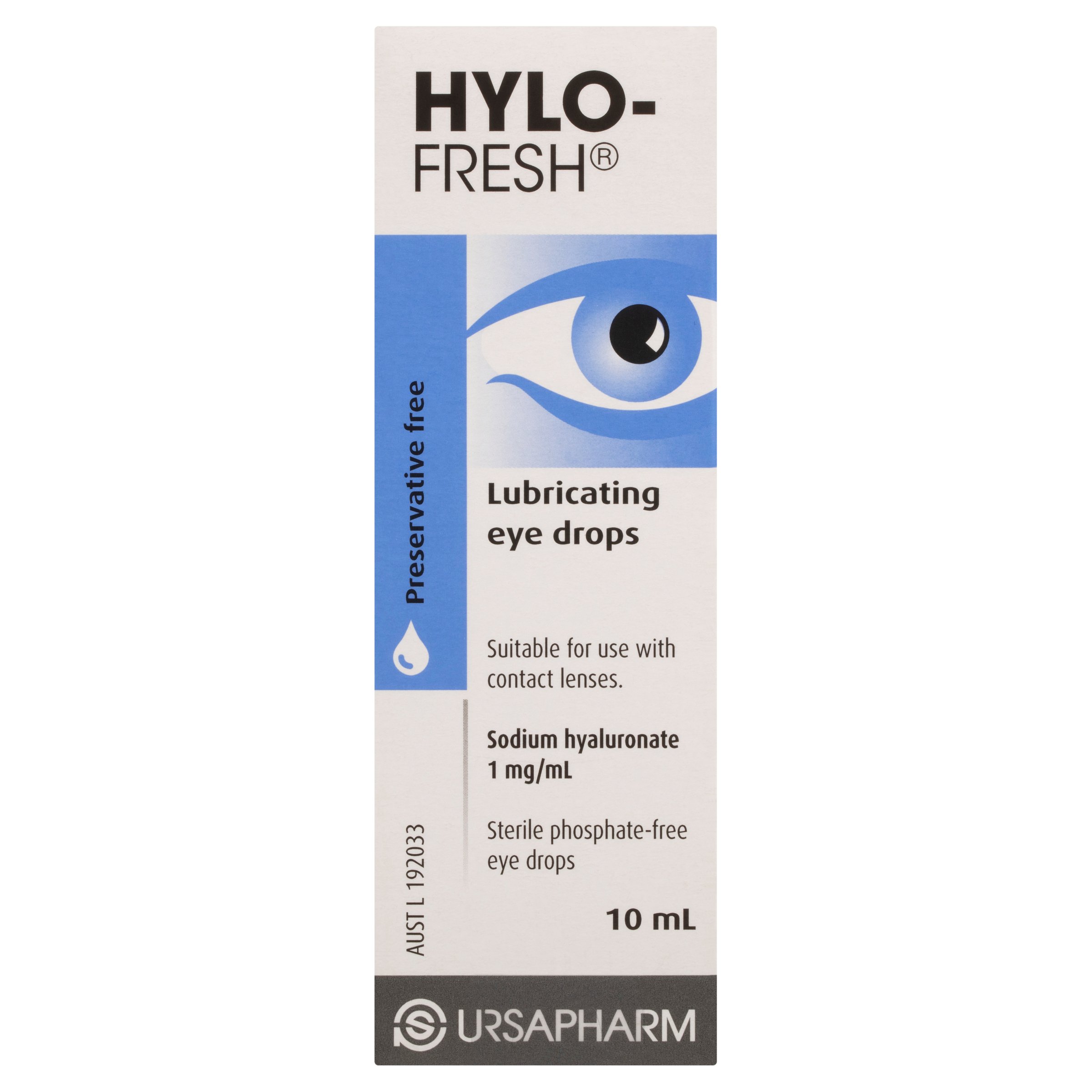 Hylo-Fresh Lubricating Eye Drops 1mg/mL - 10ml - Image 1