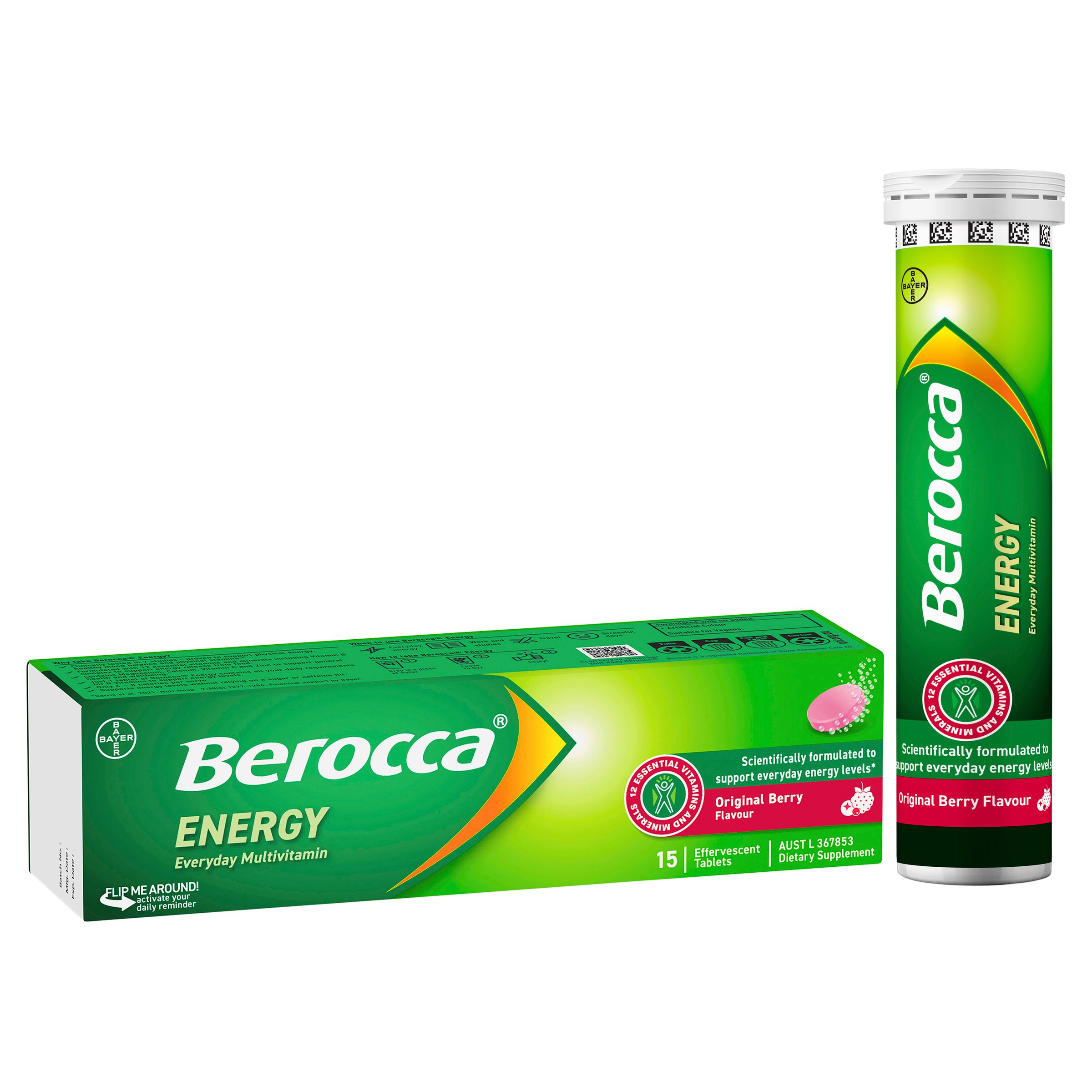 Berocca Energy Original Berry 15 tablets - Image 7