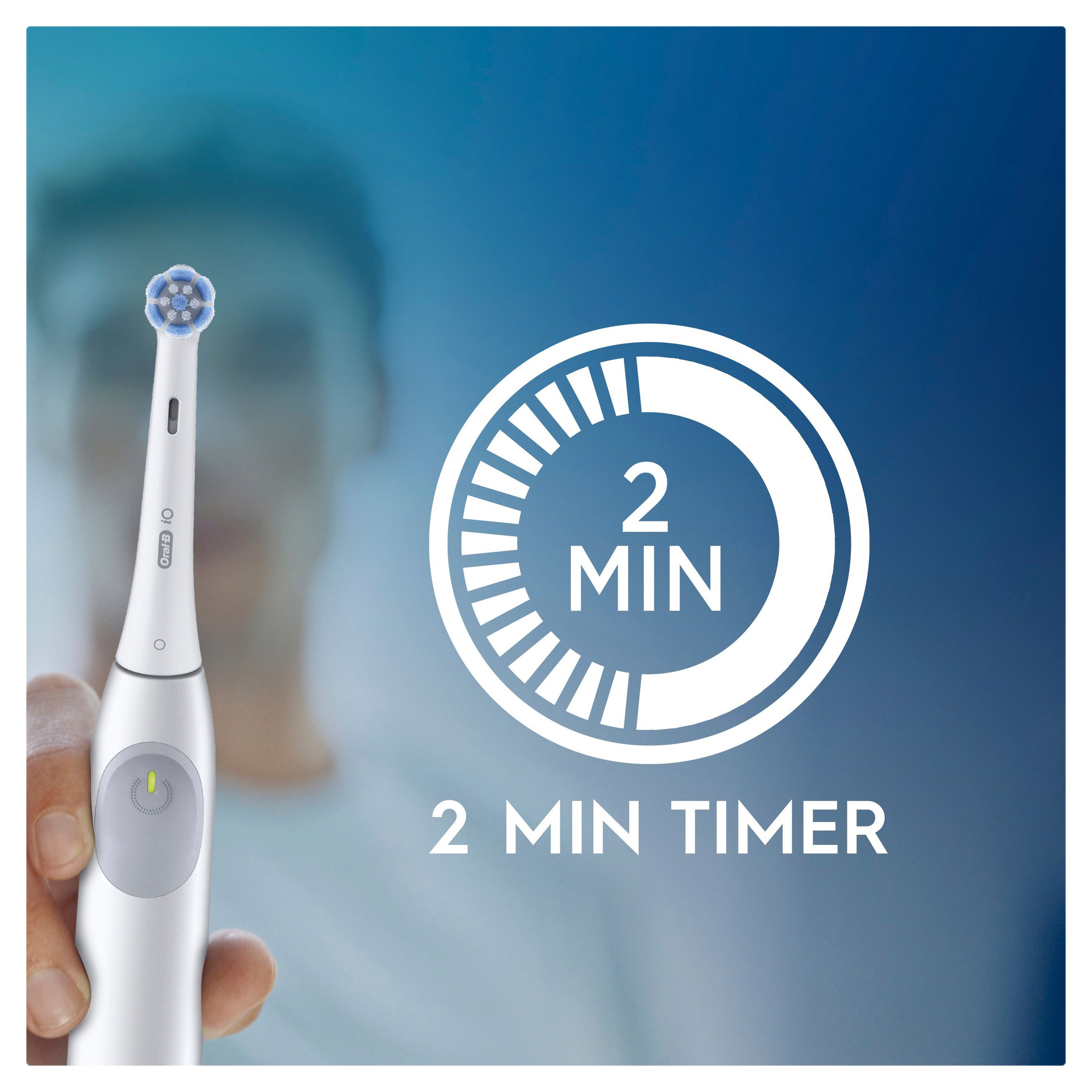Oral-B iO2 White Electric Toothbrush 1 pack - Image 8