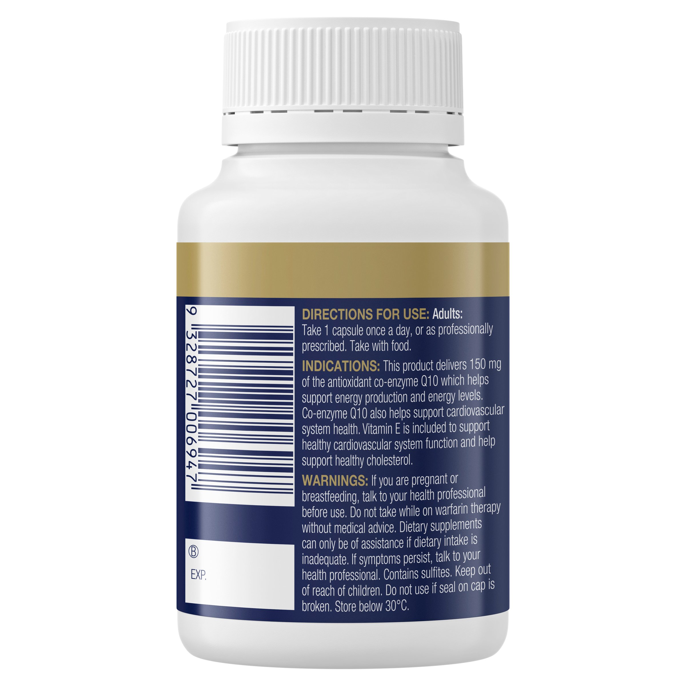 BioCeuticals CoQ10 Excel 150mg - 90 soft capsules - Image 3