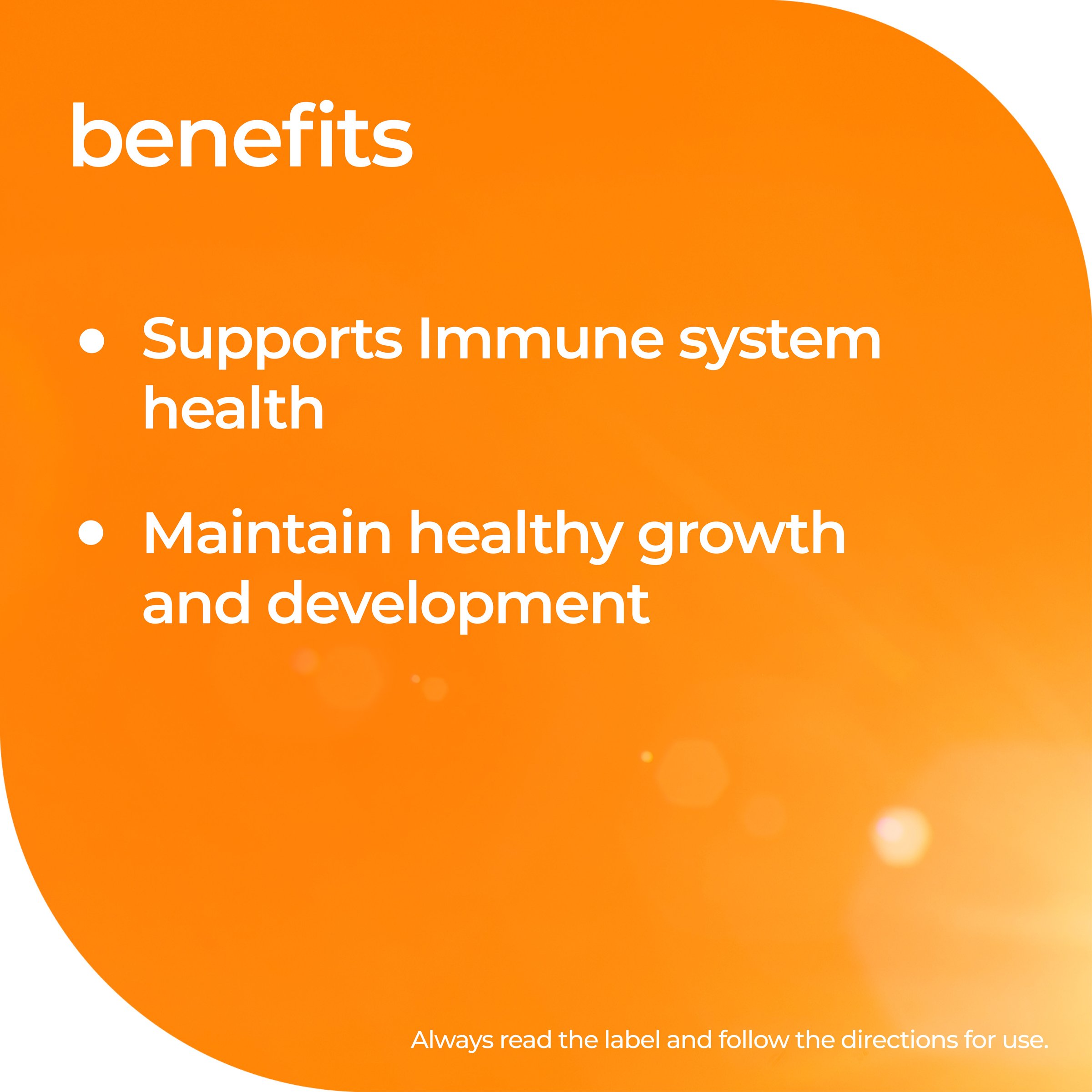 Nature's Way Kids Smart Vita Gummies Vitamin C + Zinc 60 pastilles - Image 4