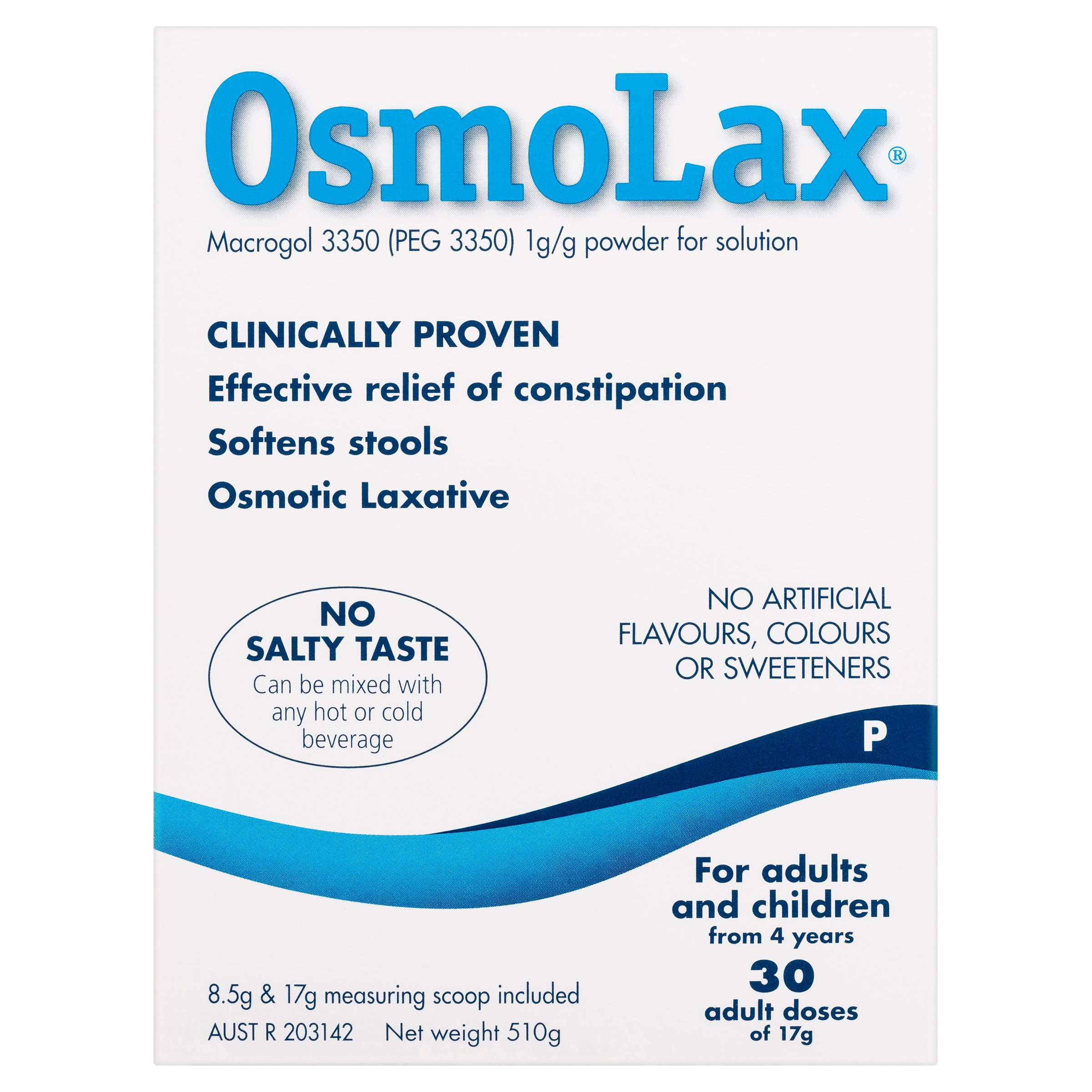 Osmolax Osmotic Laxative Powder 510g - Image 1