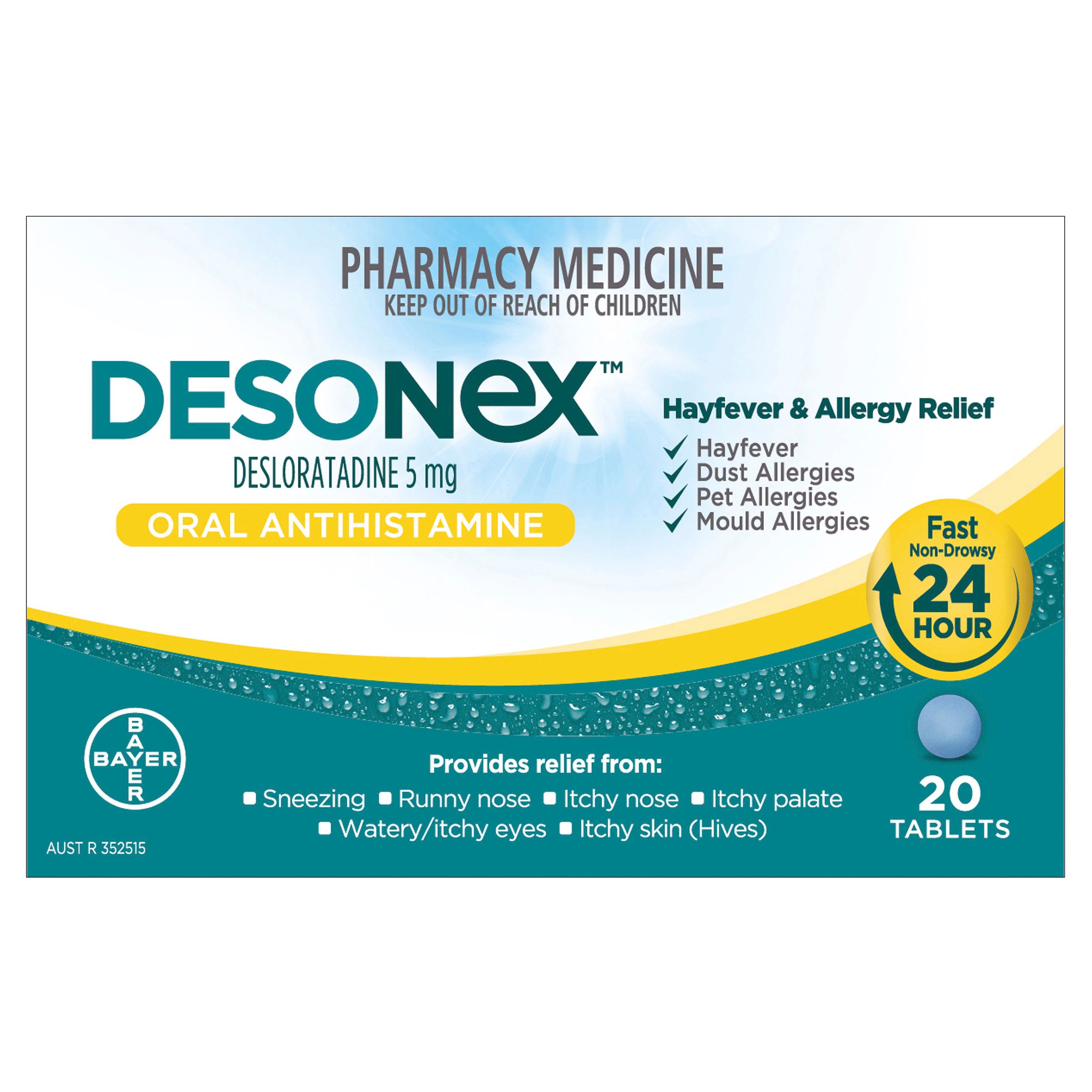 Desonex Desloratadine 5mg - 20 tablets - Image 1