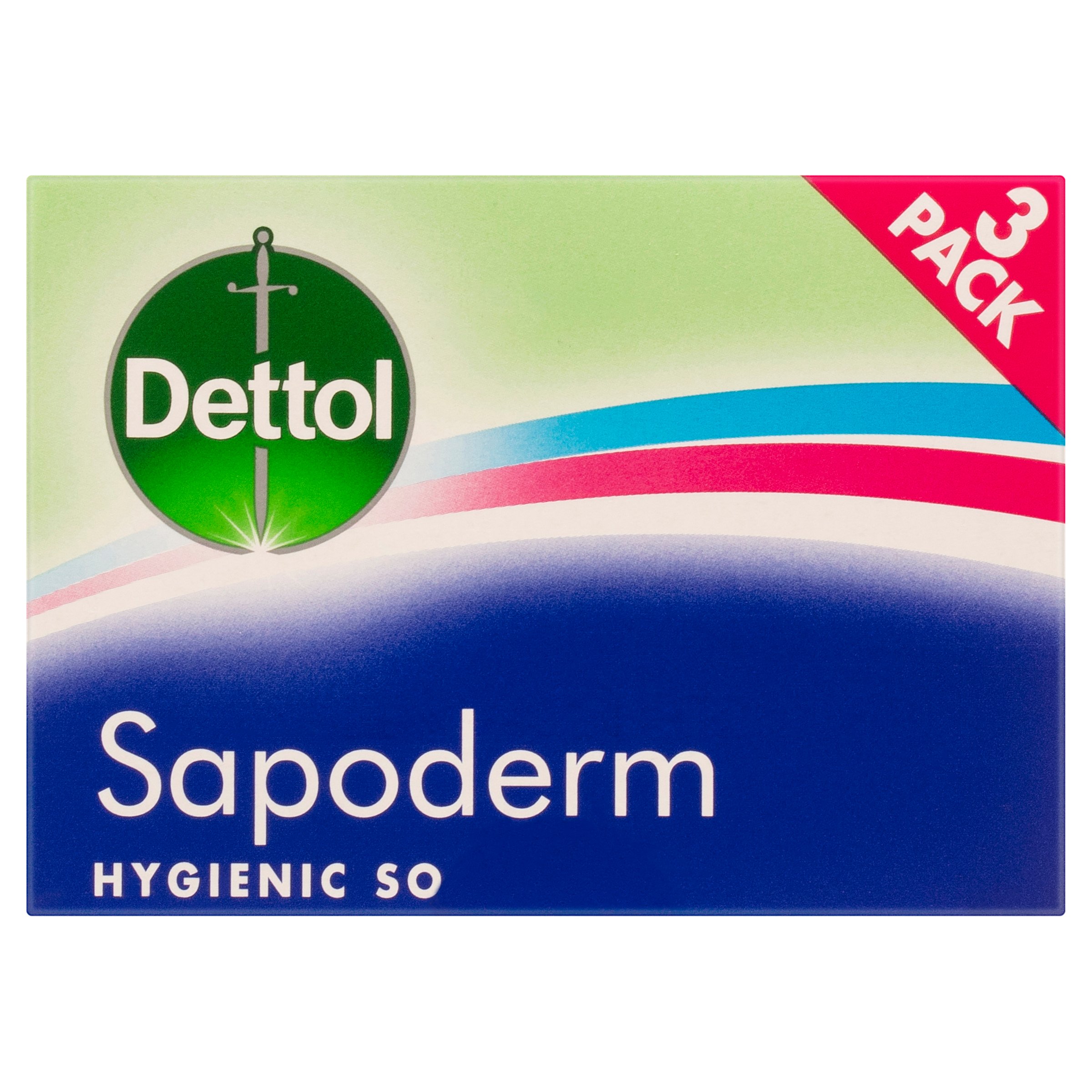 Dettol Sapoderm Hygienic Soap 125g - 3 Pack - Image 5