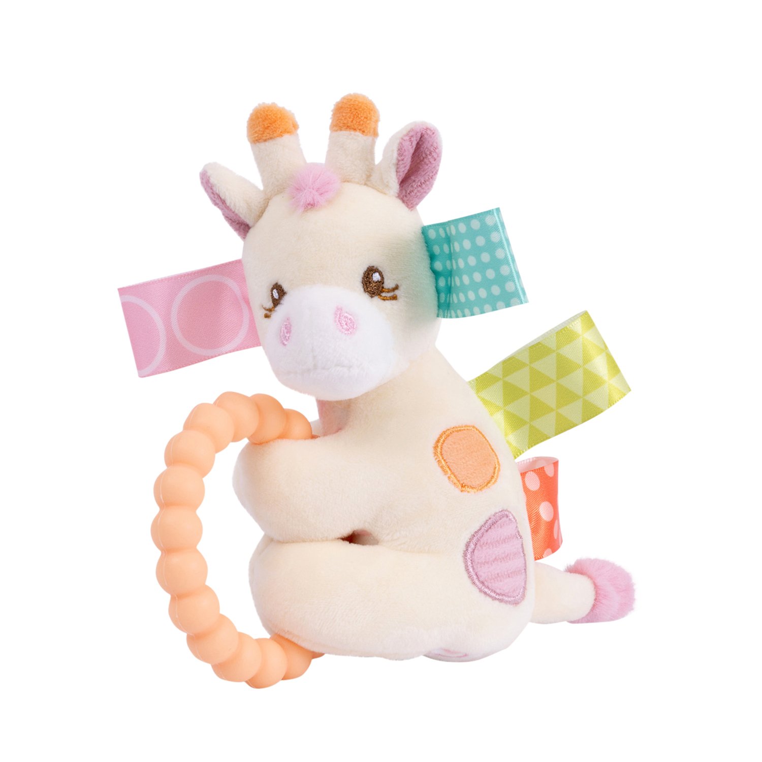 Mary Meyer Taggies Tilly Giraffe Teether Rattle 1 each