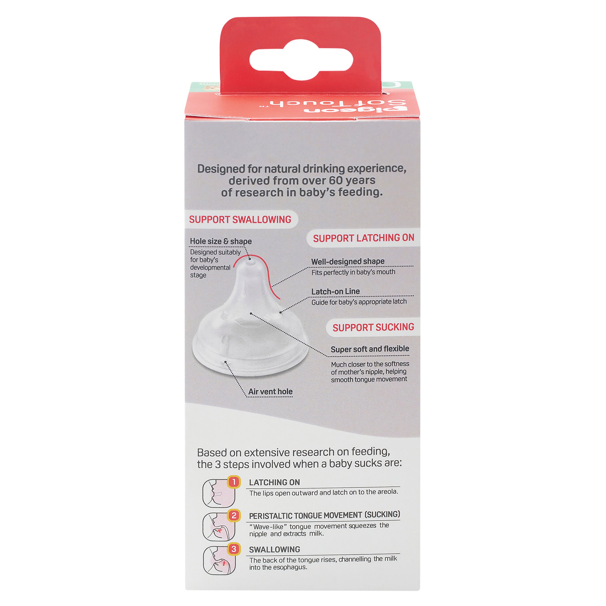 Pigeon Softouch 3 Nursing Bottle PP SS 160ml - Image 2