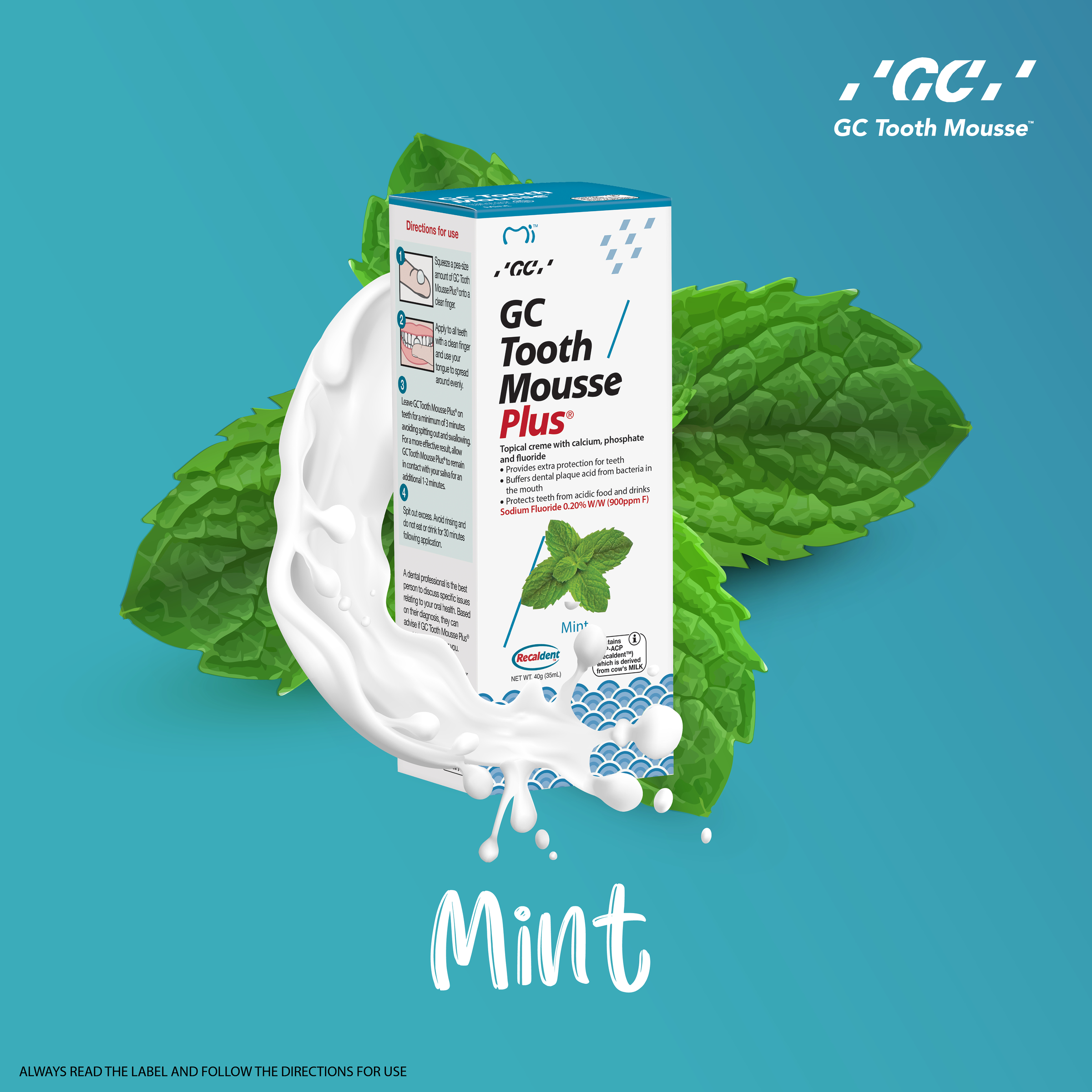 GC Tooth Mousse Plus Mint 40g - Image 6