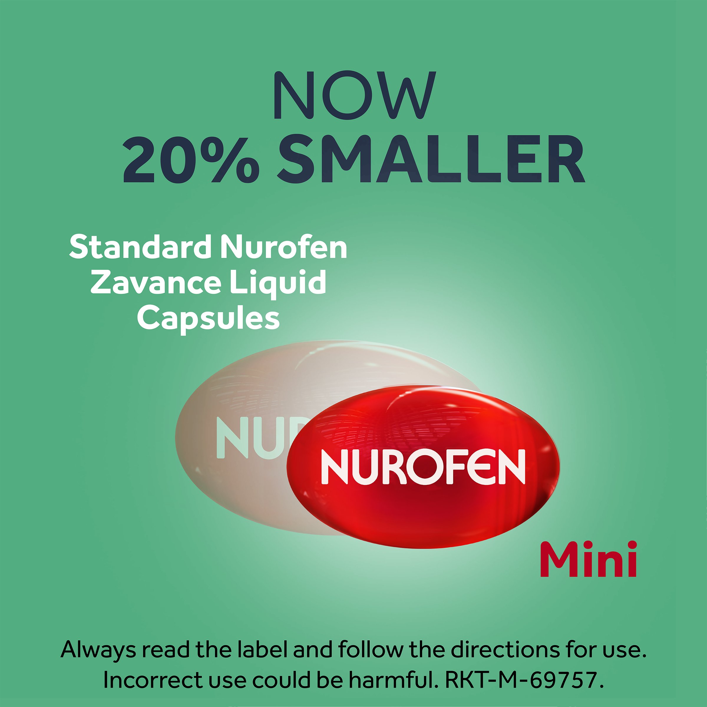 Nurofen Zavance Mini 64 liquid capsules - Image 8