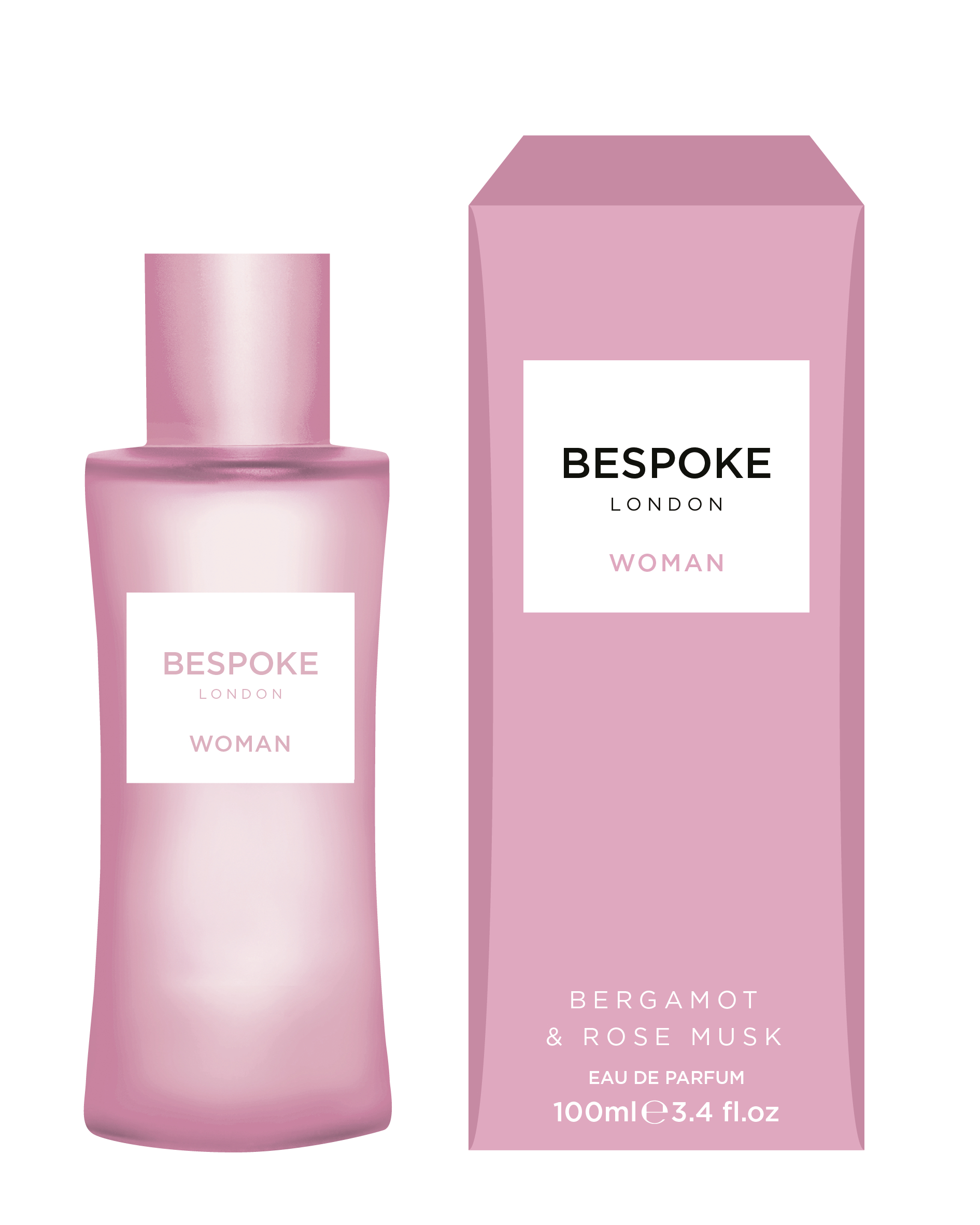 Bespoke Woman Rose Musk EDP Spray 100ml - Image 1