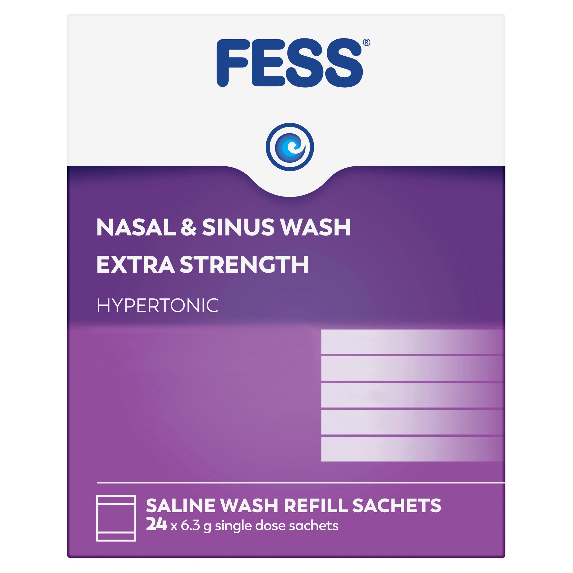 Fess Nasal & Sinus Wash Extra Strength Refill 24 sachets - Image 7