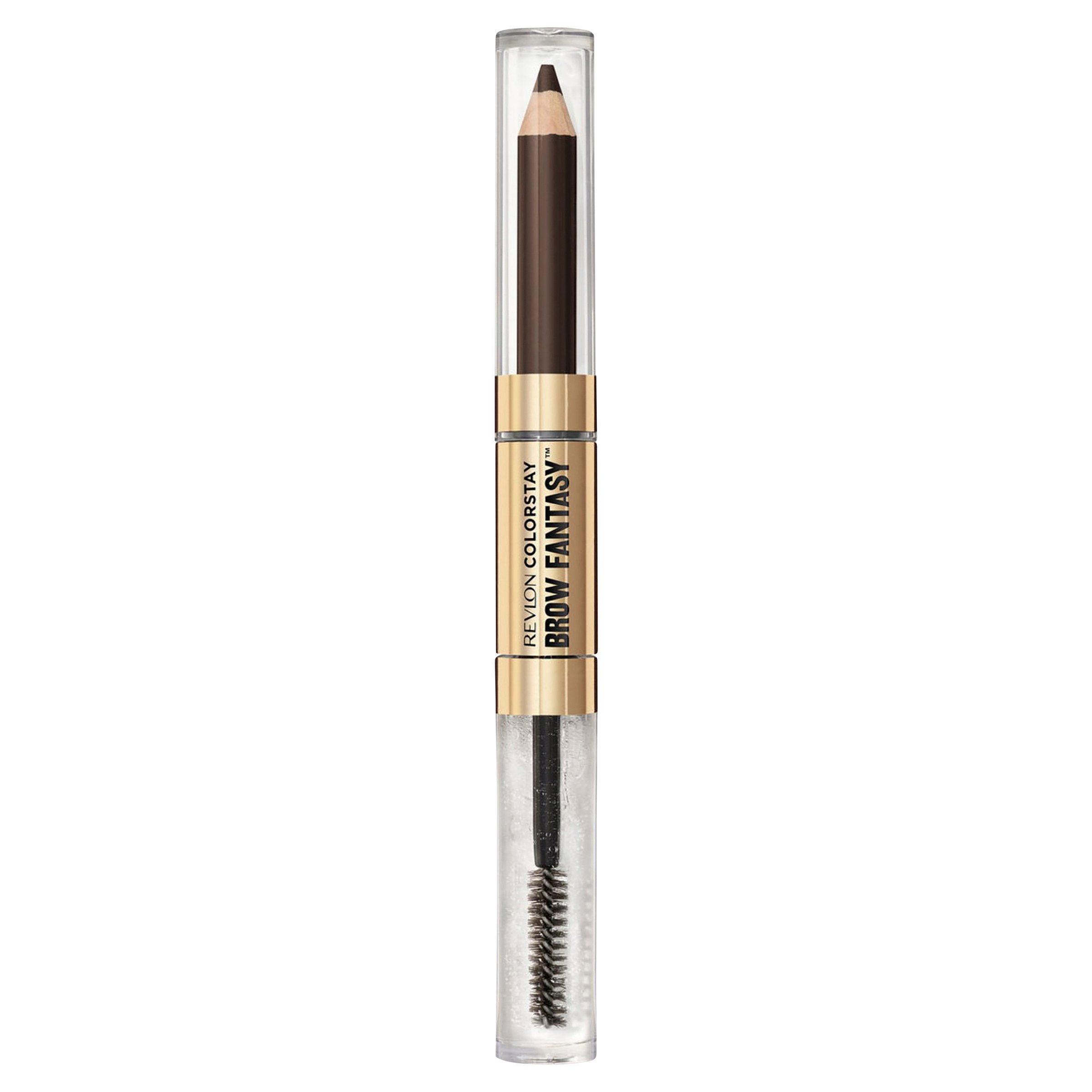 Revlon ColorStay Brow Fantasy Pencil & Gel Dark Brown 1 each - Image 1