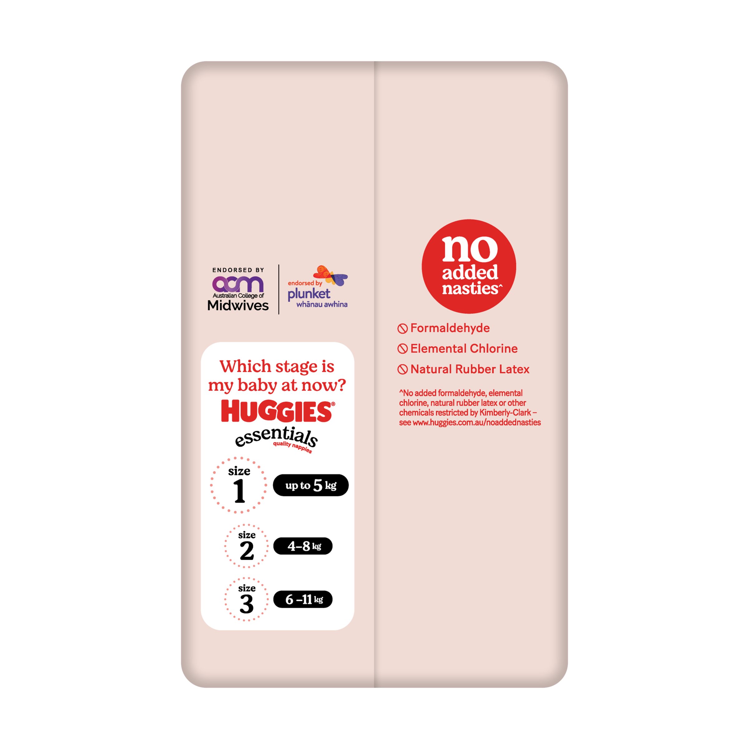 Huggies Nappies Essentials New Born 28 pack - Image 5
