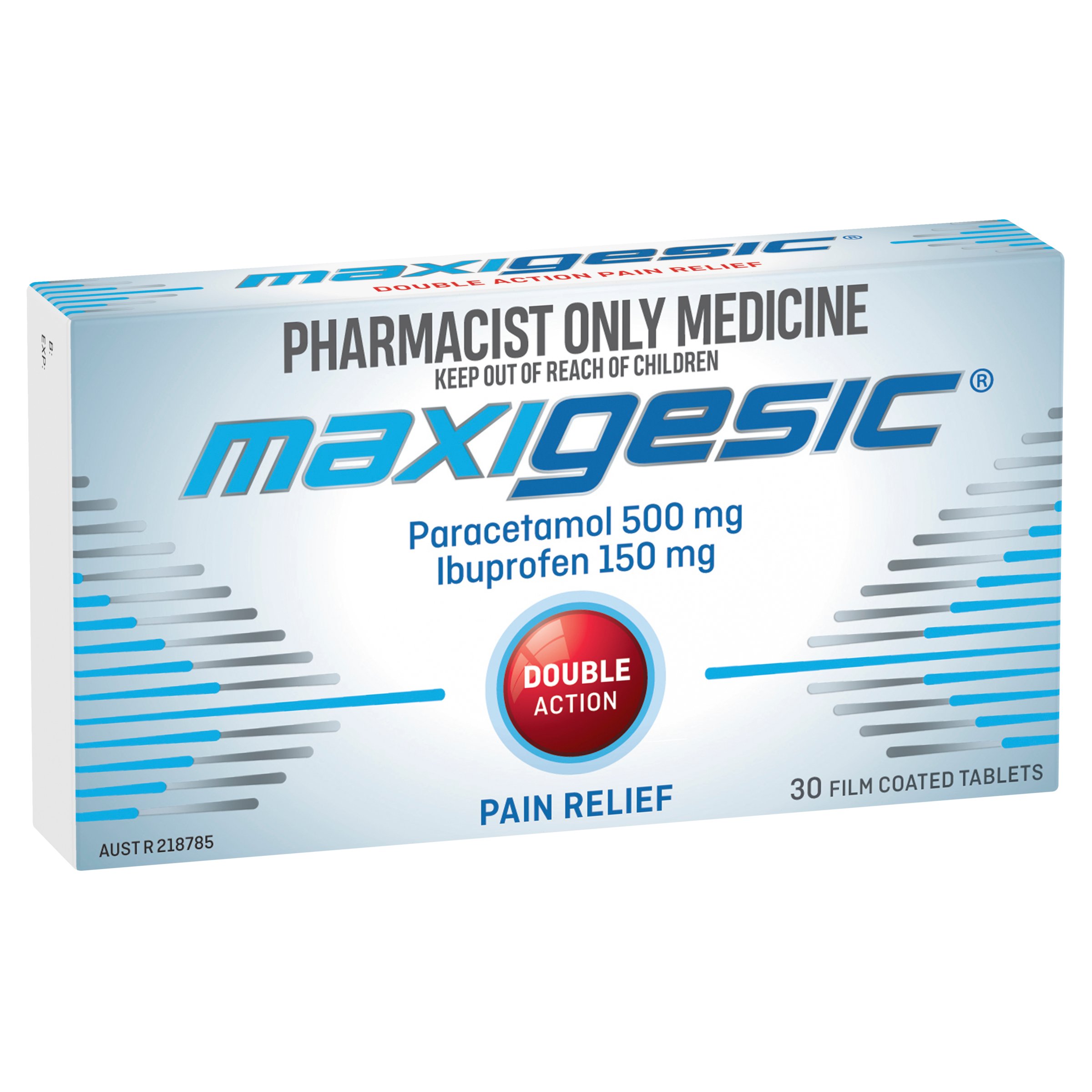 Maxigesic Paracetamol + Ibuprofen 150mg - 30 tablets - Image 5