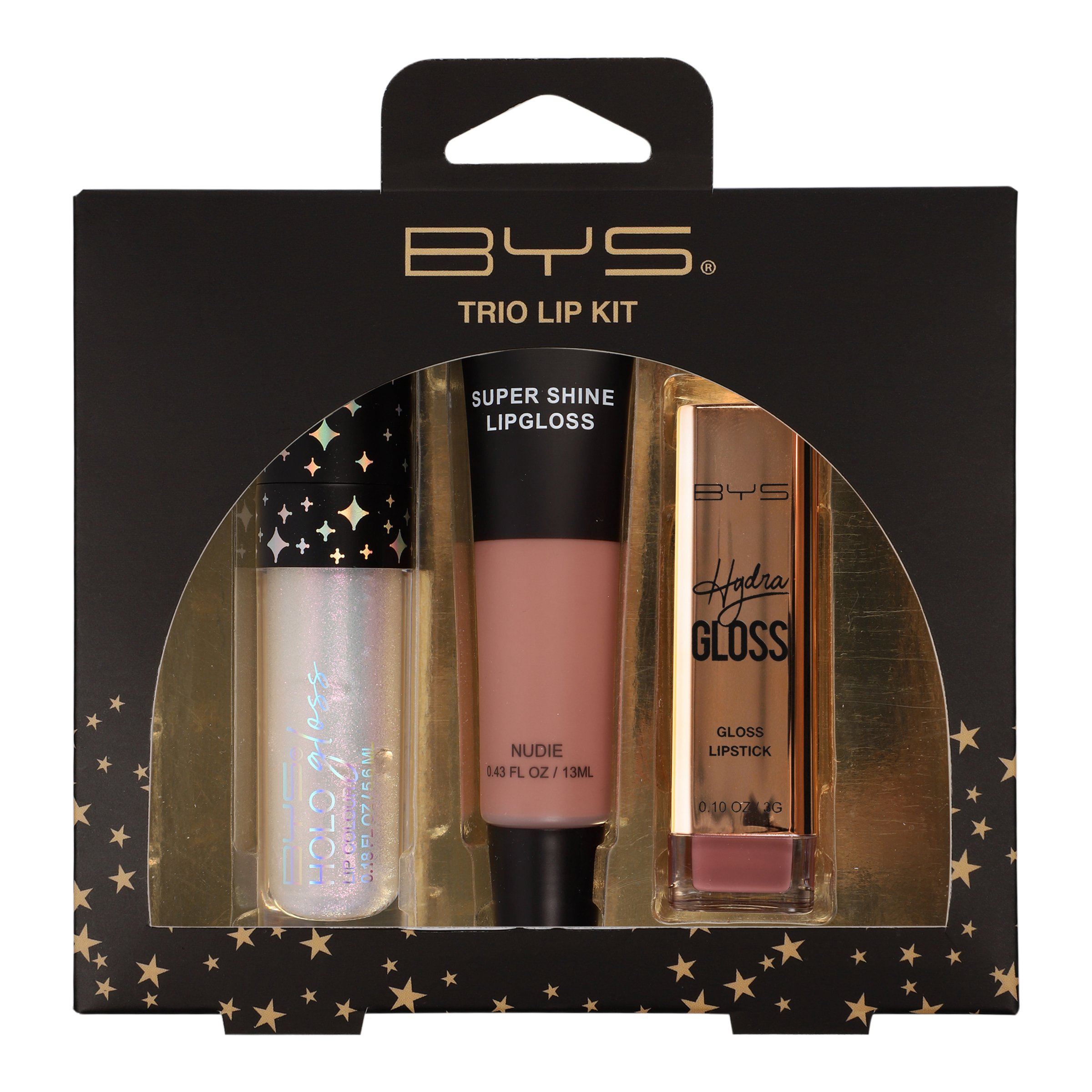 BYS Glitter Trio Lip Kit 3 piece - Image 1