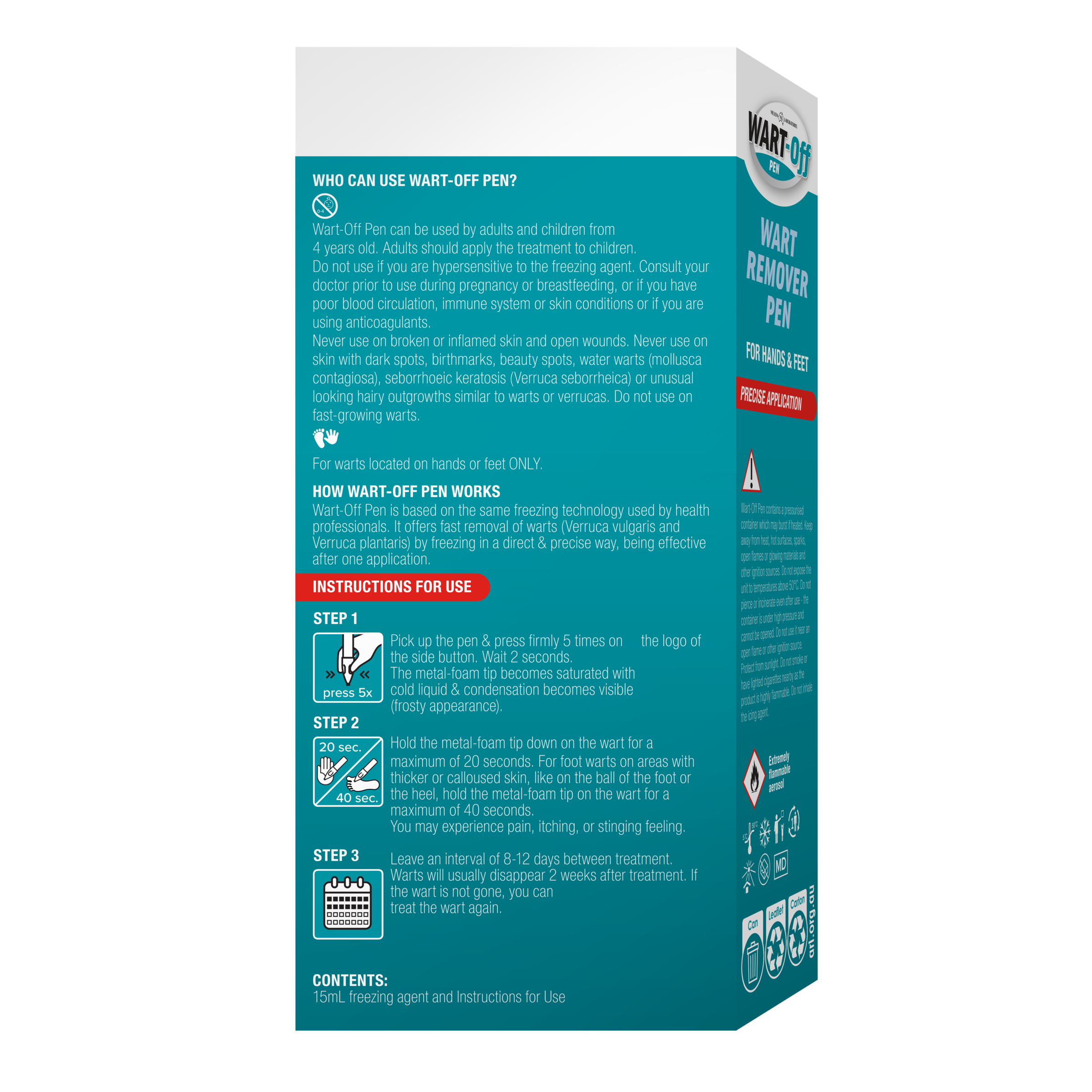 Wart Off Remover Pen 15ml - Image 2
