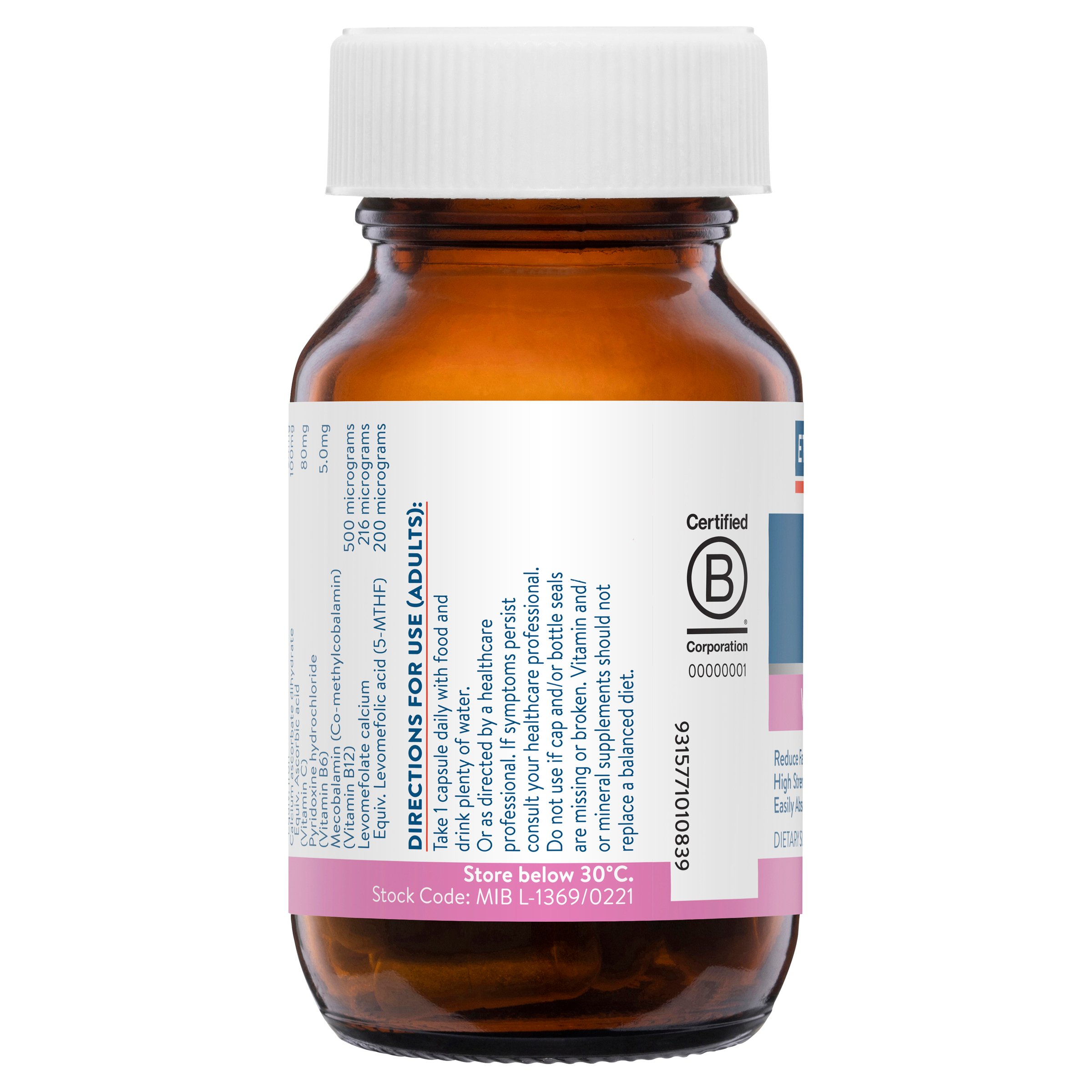 Ethical Nutrients Mega Iron 30 capsules - Image 2
