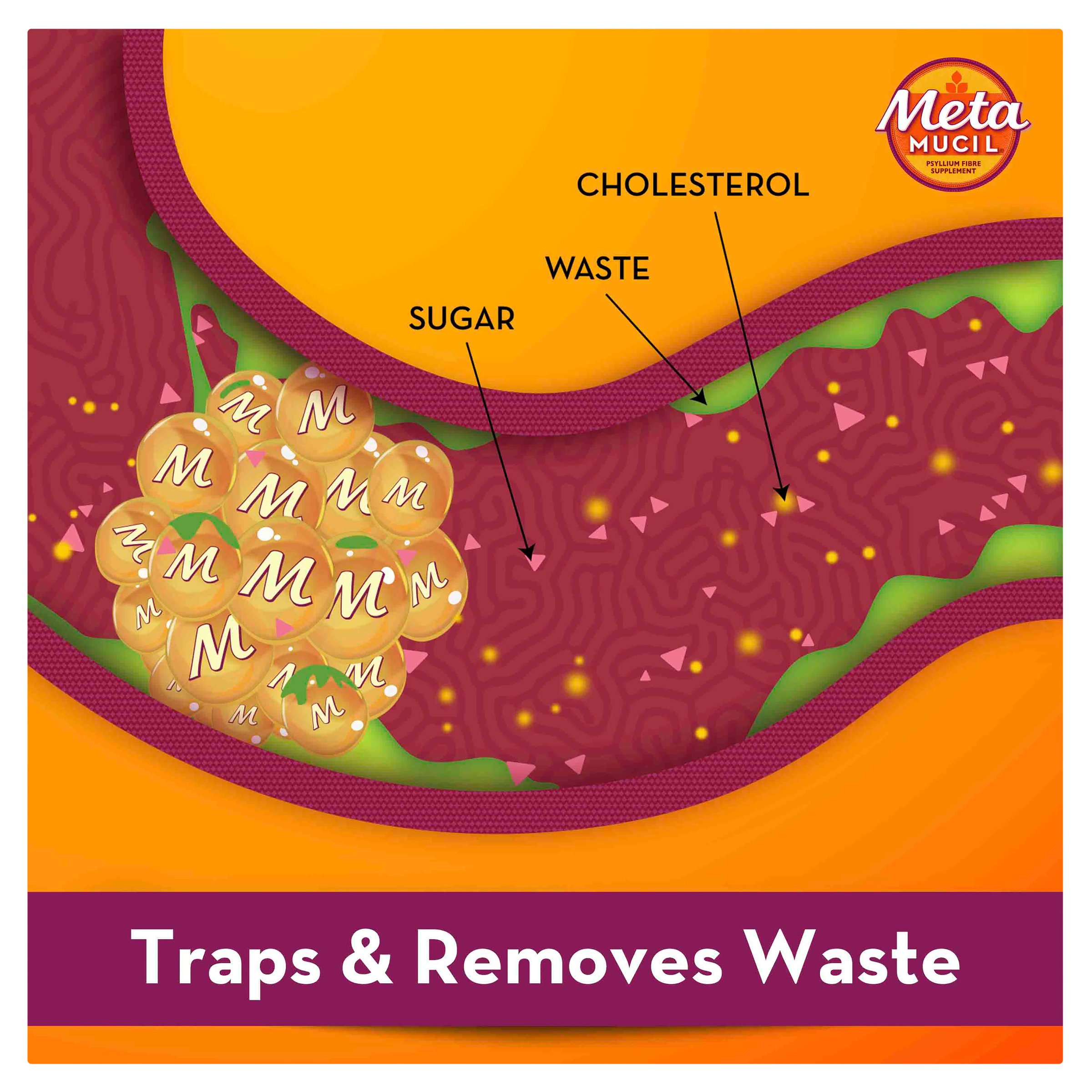 Metamucil Powder Natural Granular 504g - 72 doses - Image 7
