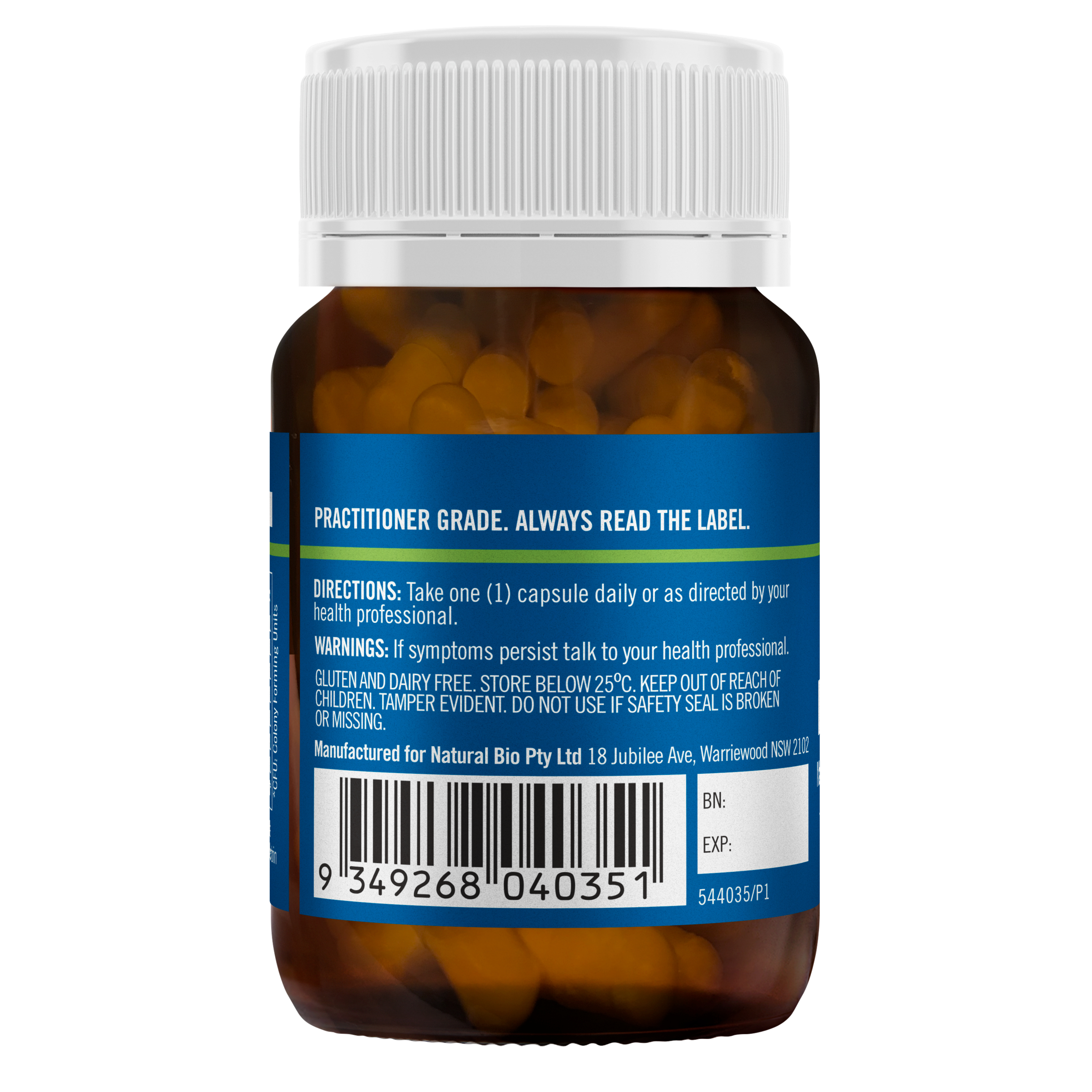 Bioglan Medlab MultiBiotic 30 capsules - Image 2