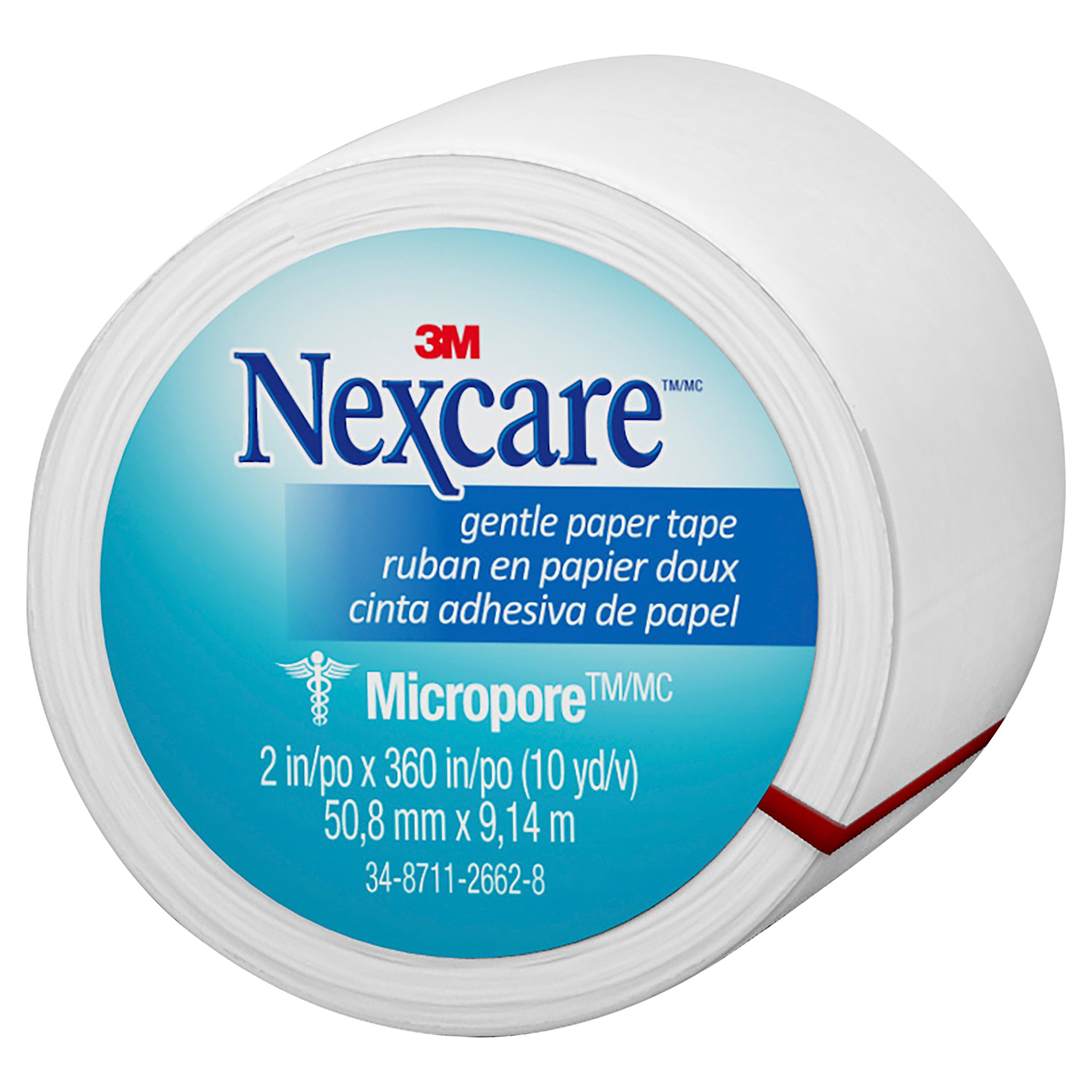 Nexcare Micropore First Aid Tape White 50mm X 9.1m - 1 roll - Image 5