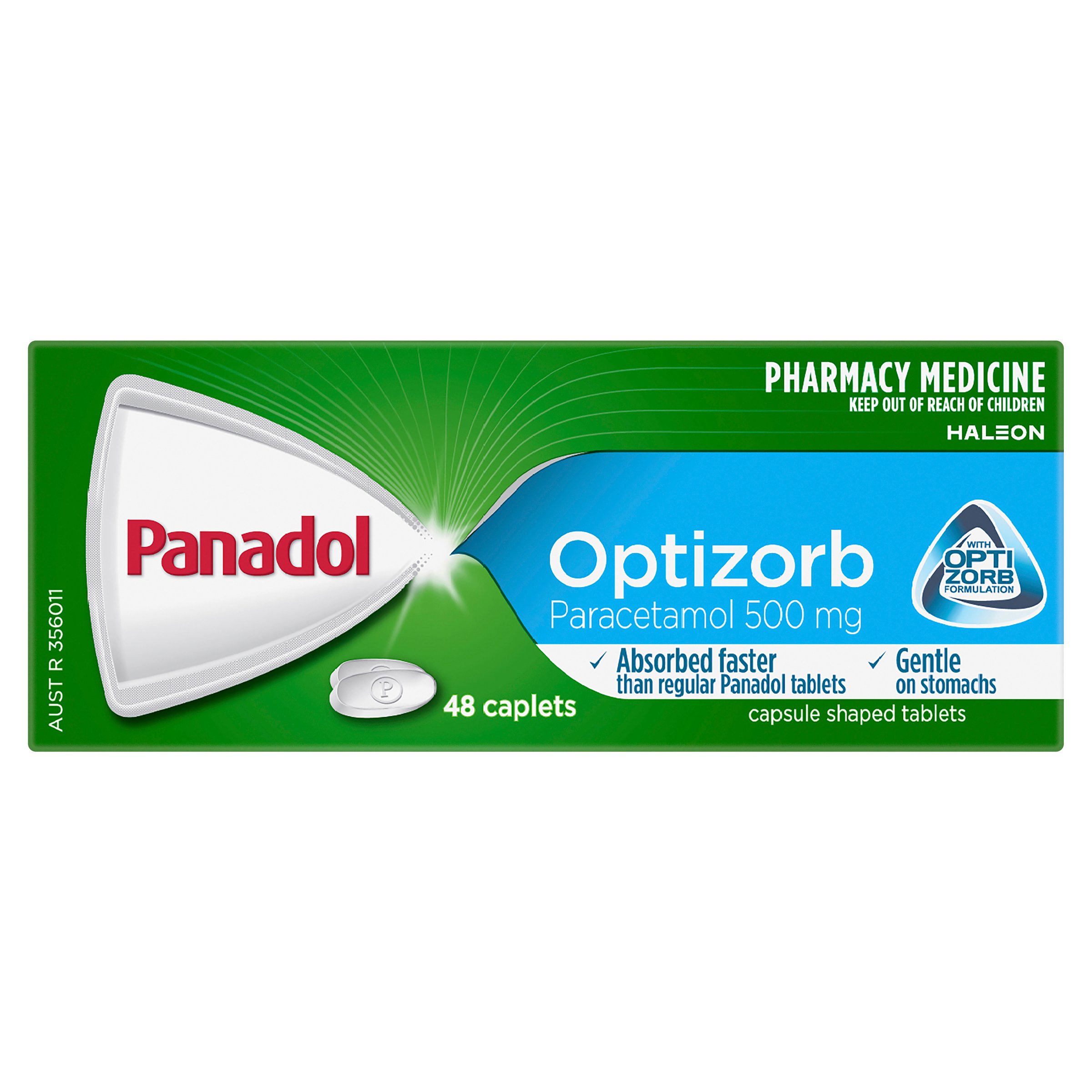 Panadol Optizorb 500mg - 48 caplets - Image 1