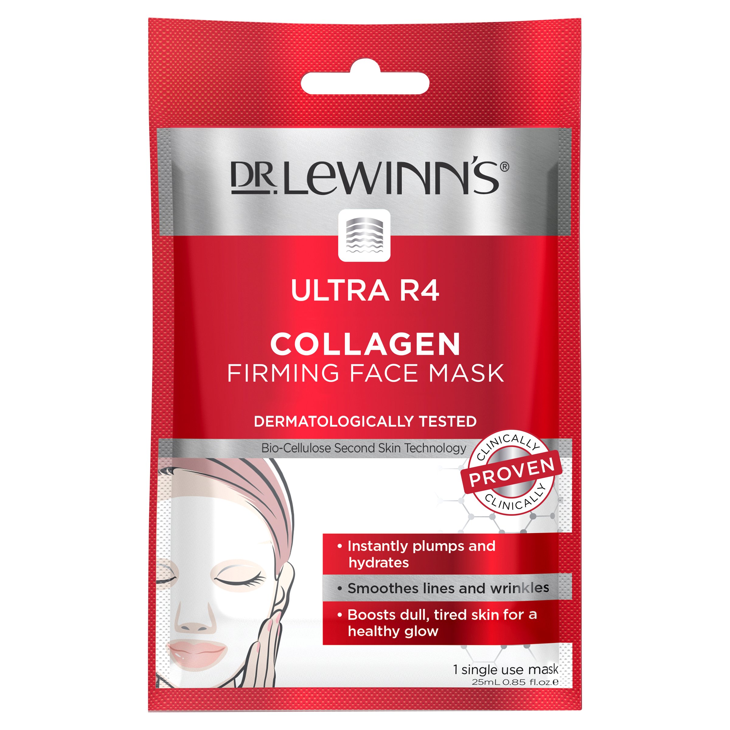 Dr. LeWinn's Plump+Lift Collagen Plumping Face Mask 1 each - Image 5