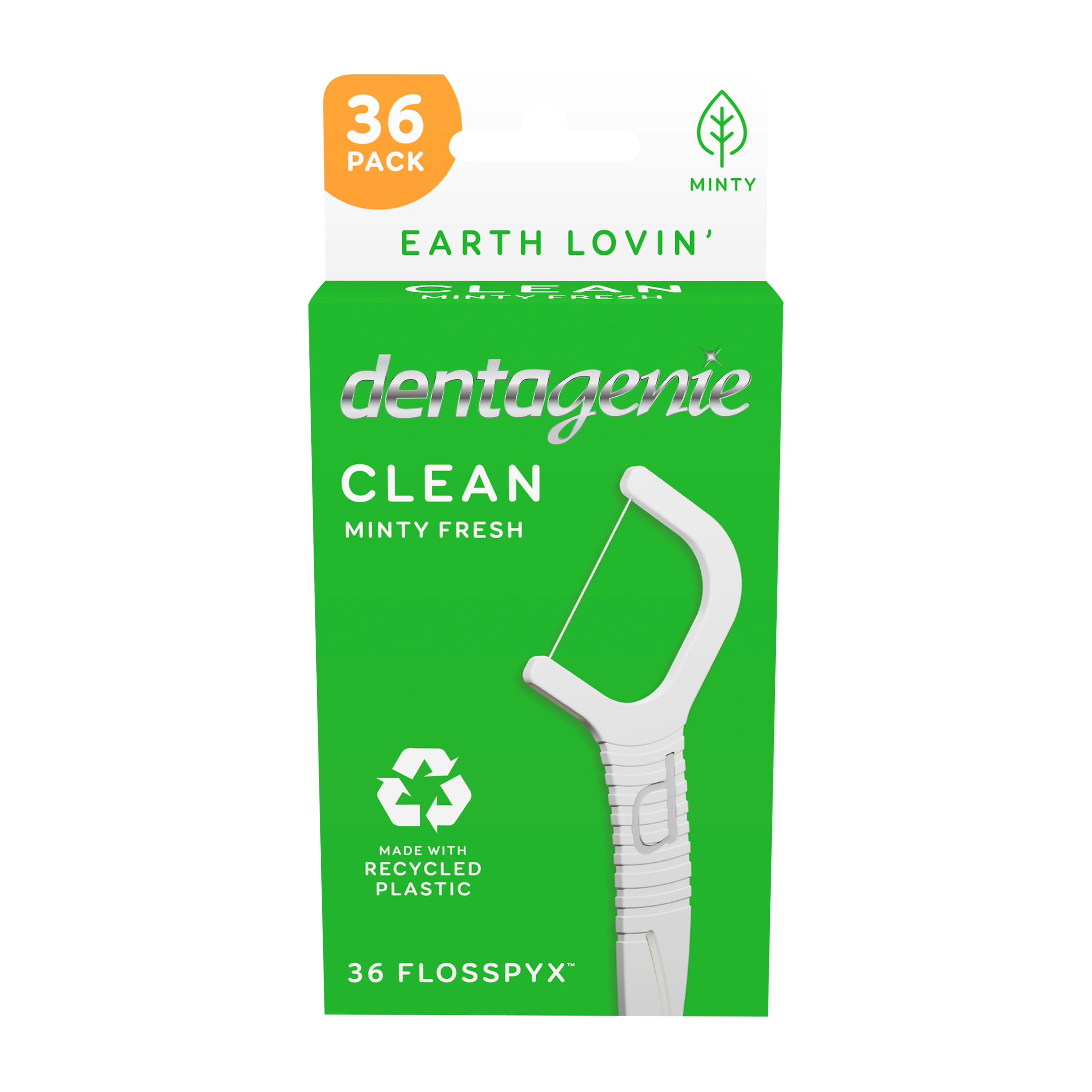 Dentagenie Flosspyx Minty 36 pack - Image 1