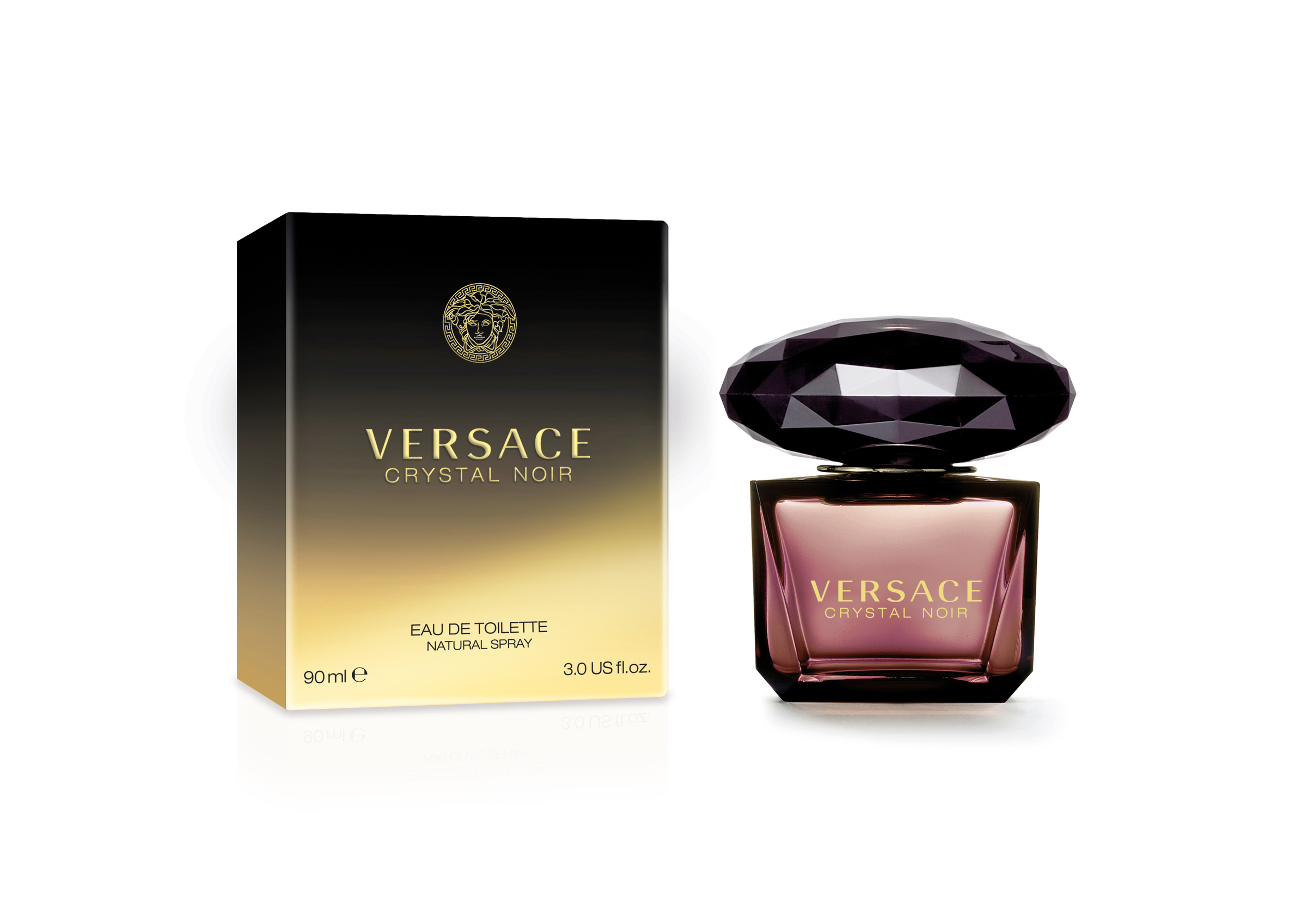 Versace Crystal Noir EDT Spray 90ml - Image 2