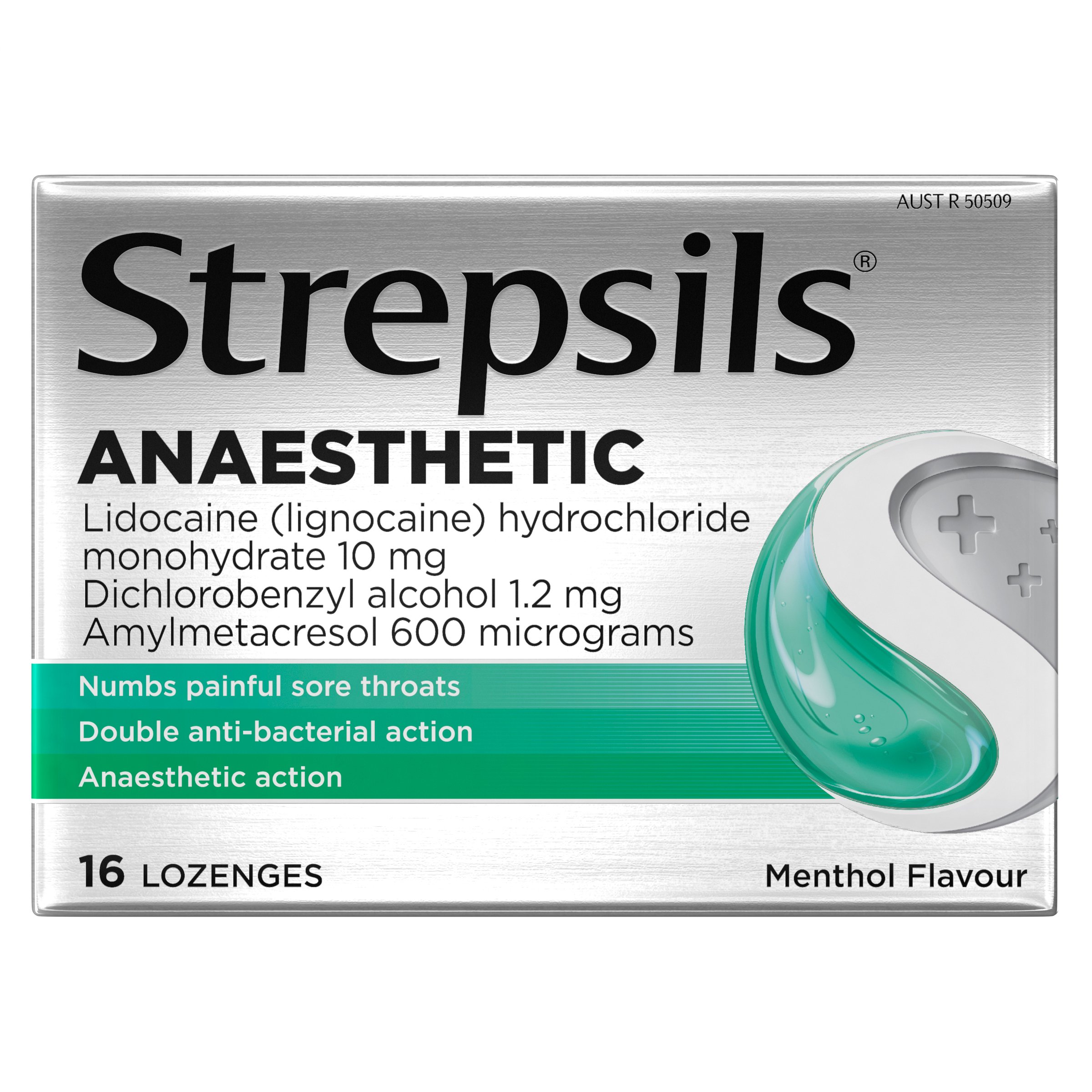 Strepsils Plus Anaesthetic 16 lozenges - Image 1