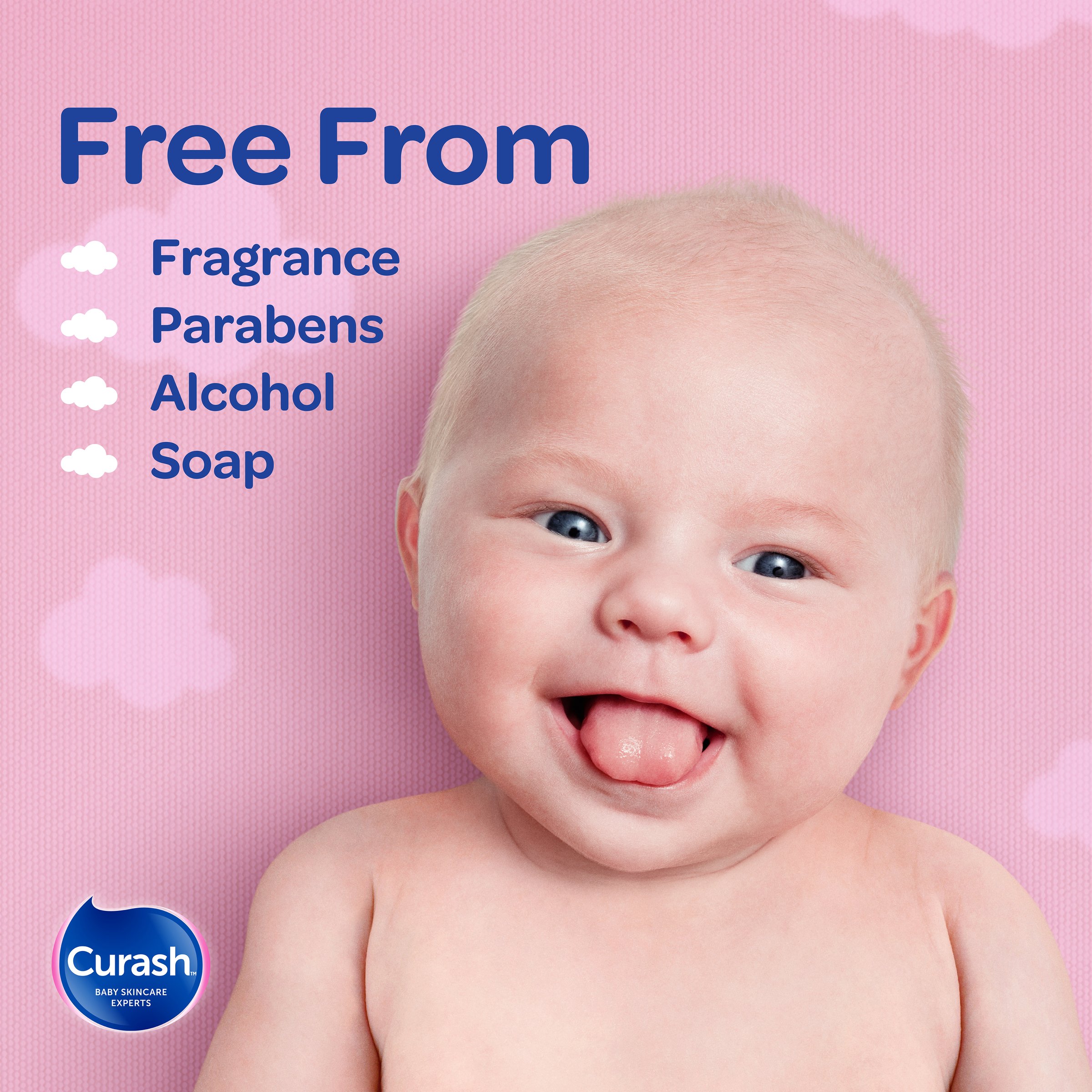 Curash Wipes Fragrance Free 80 wipes - 3 pack - Image 13