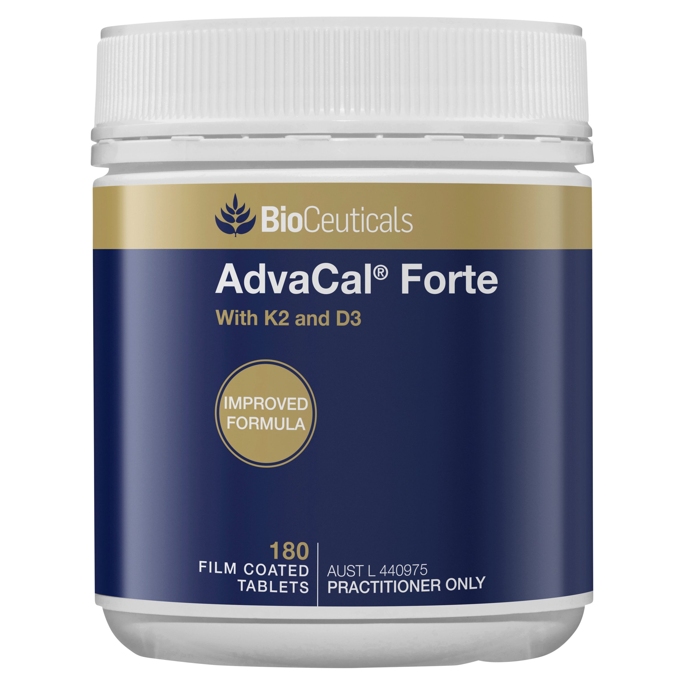 BioCeuticals AdvaCal Forte 180 tablets - Image 1