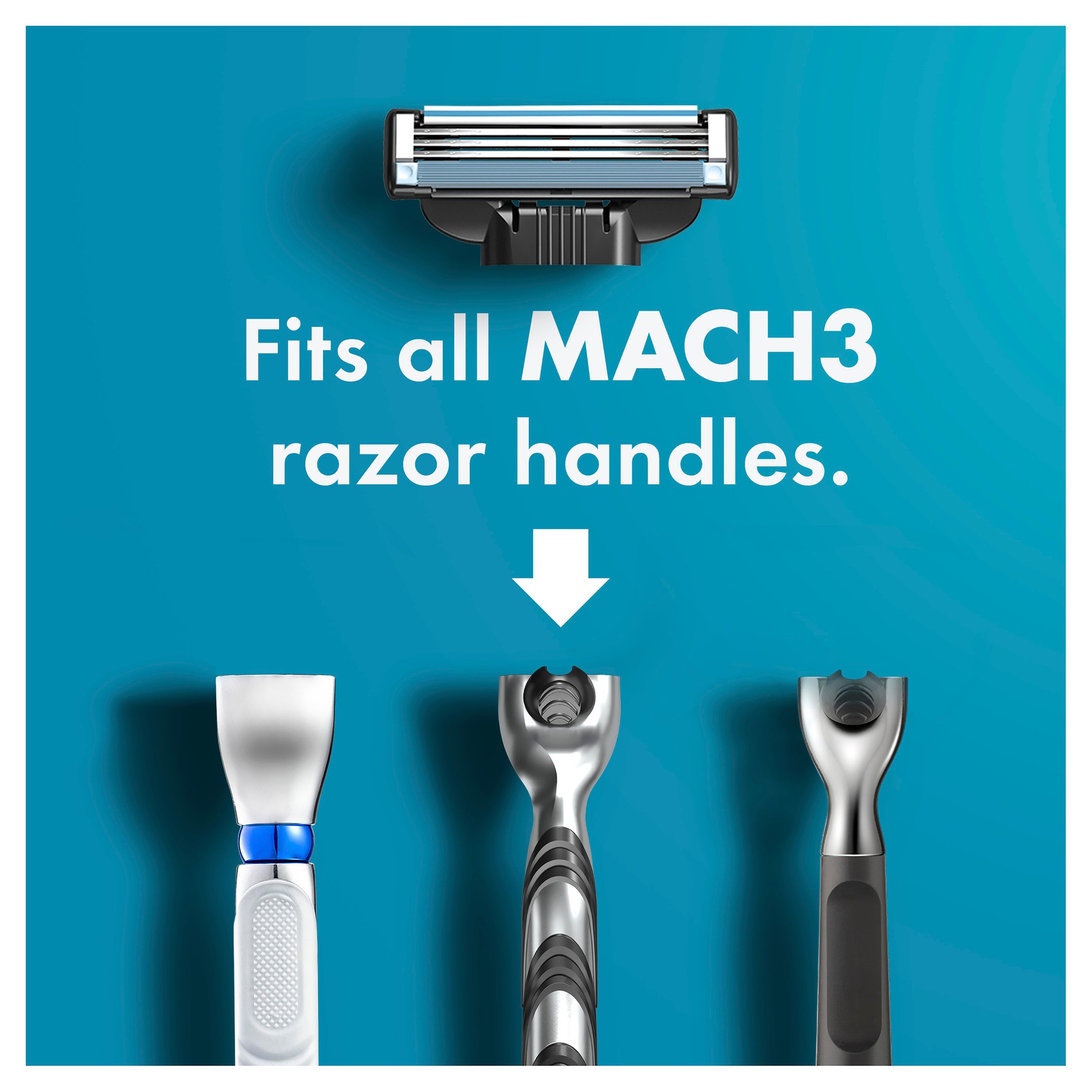 Gillette Mach3+ Razor 2 Up 1 pack - Image 7