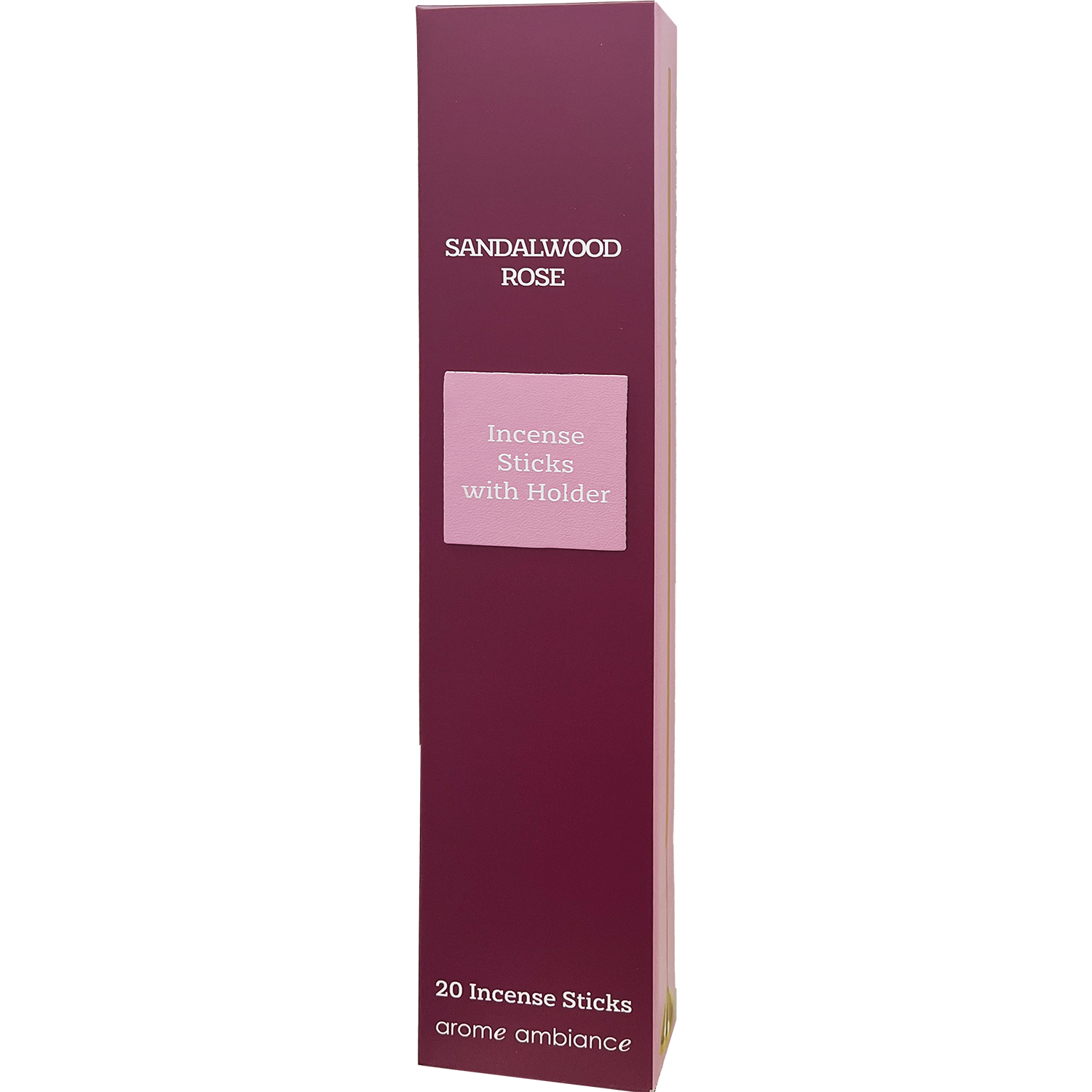 Arome Ambiance Incense Sticks With Holder Sandalwood Rose 1 each - Image 1