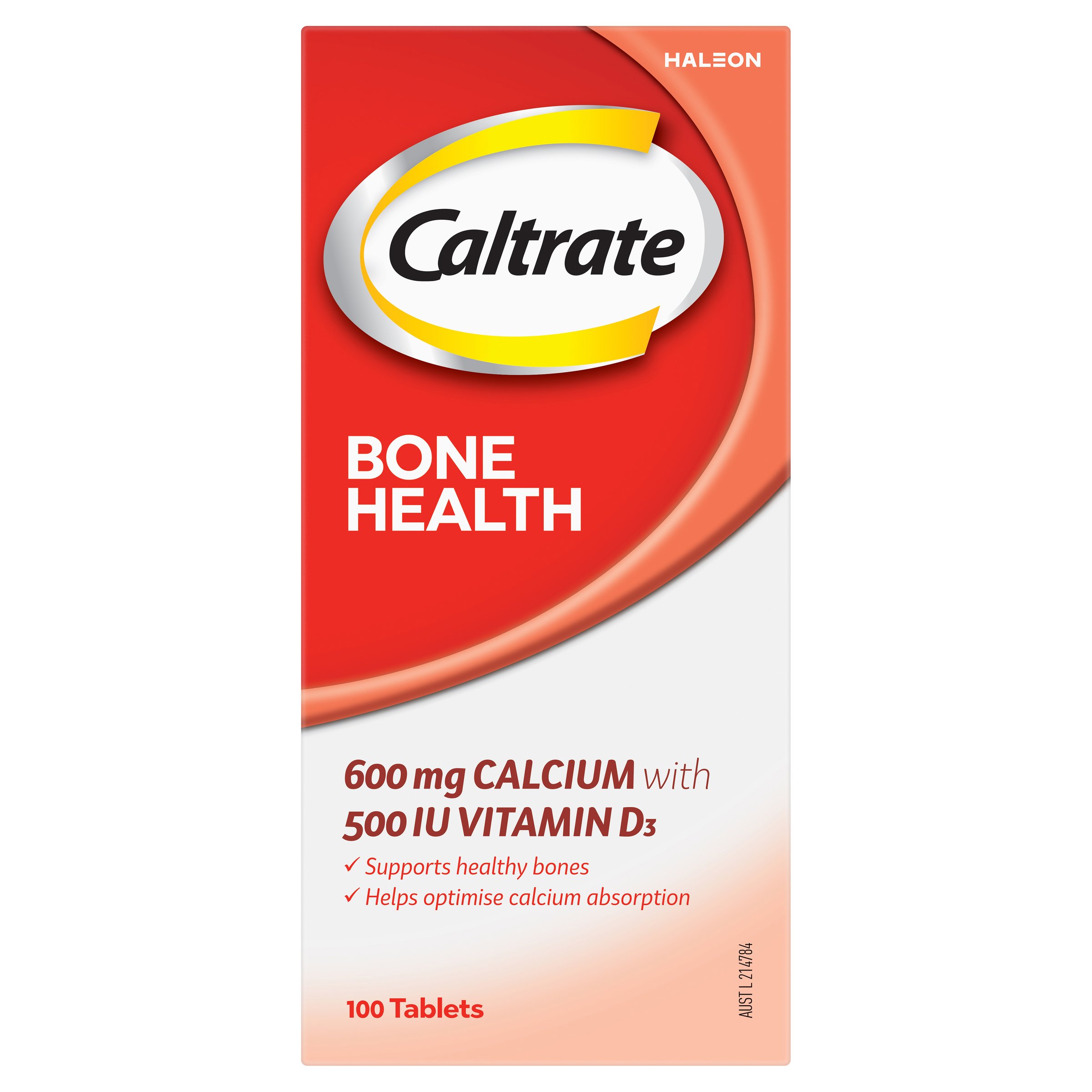 Caltrate Bone Health 100 tablets - Image 1