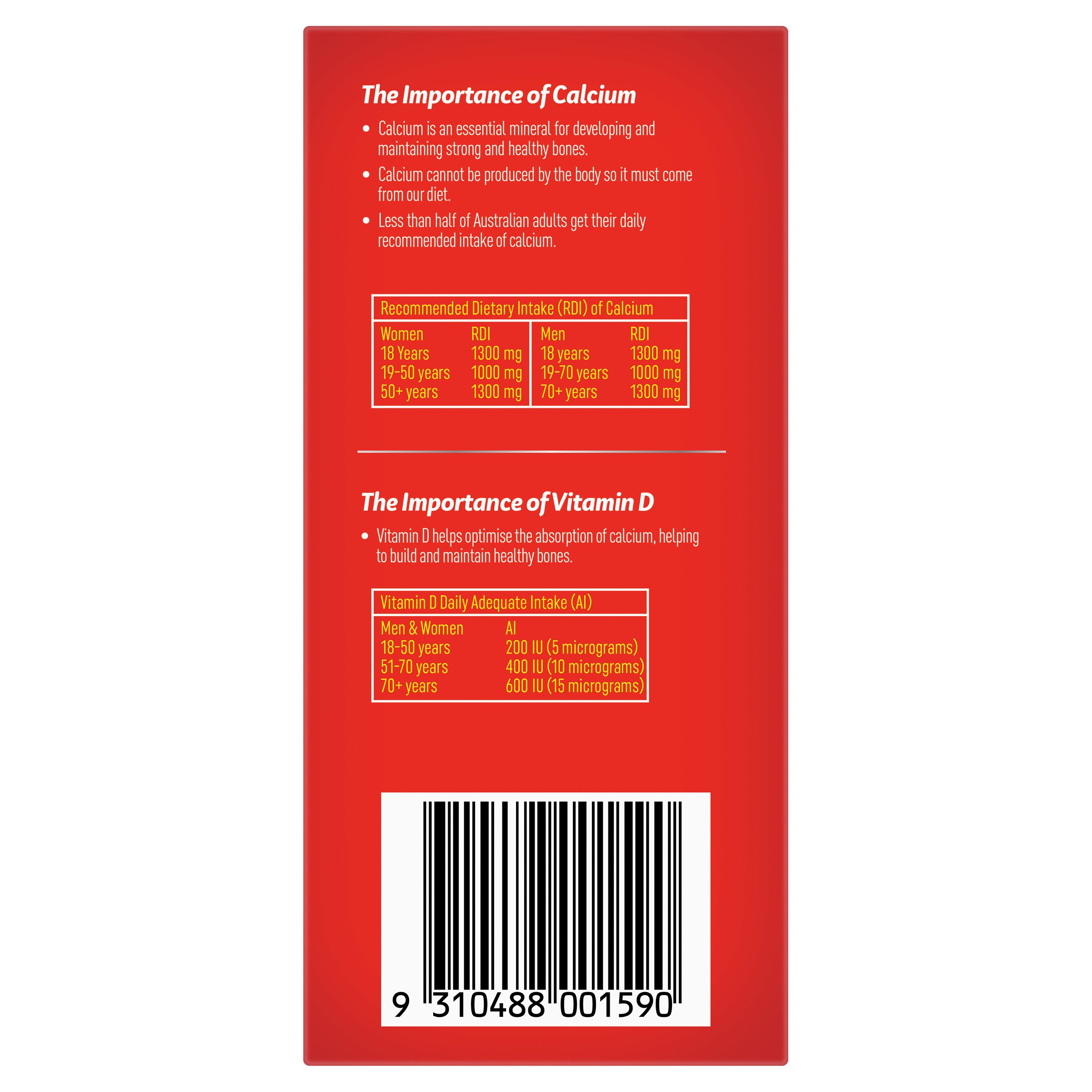 Caltrate Bone Health 100 tablets - Image 2