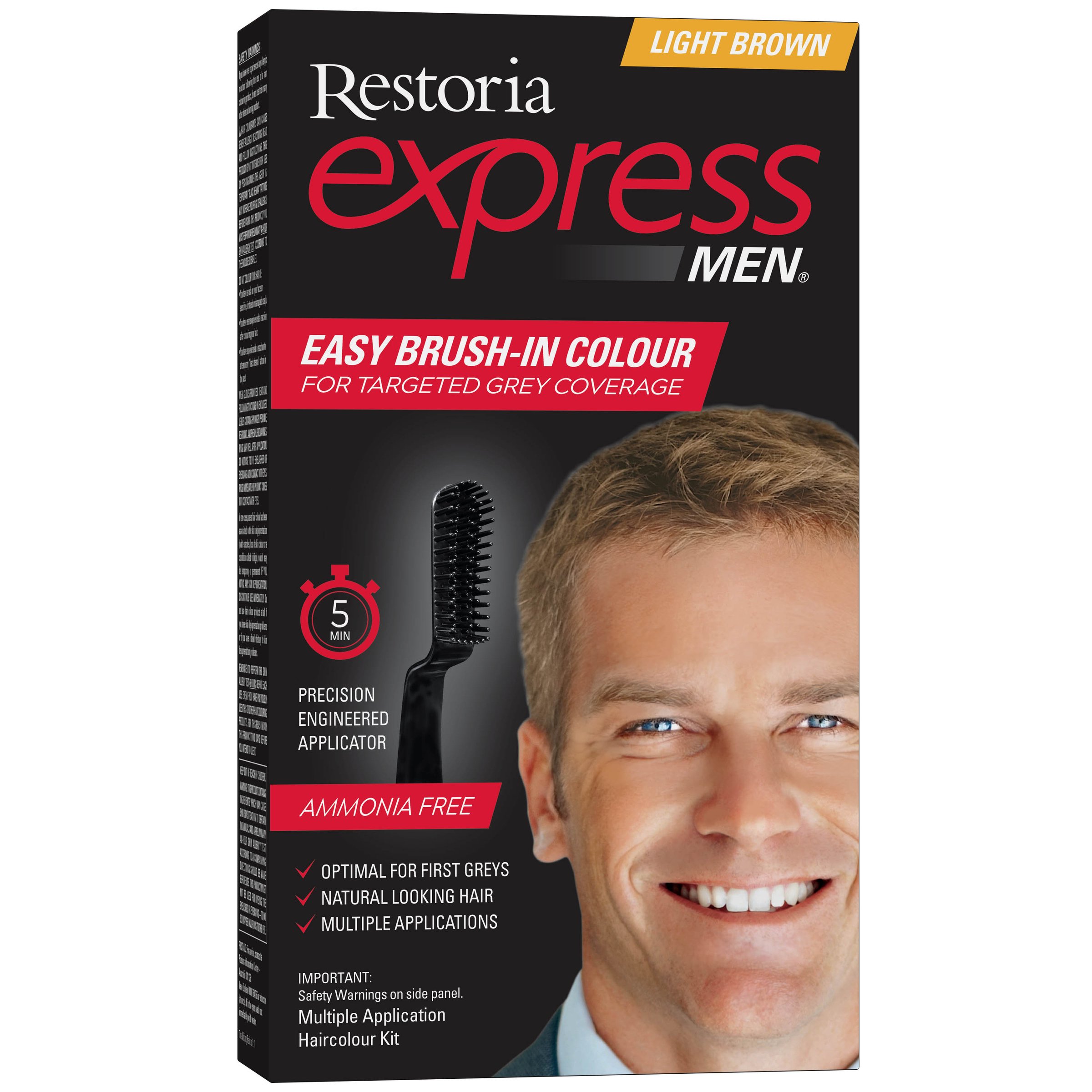 Restoria Express For Men Light Brown 1 pack - Image 5