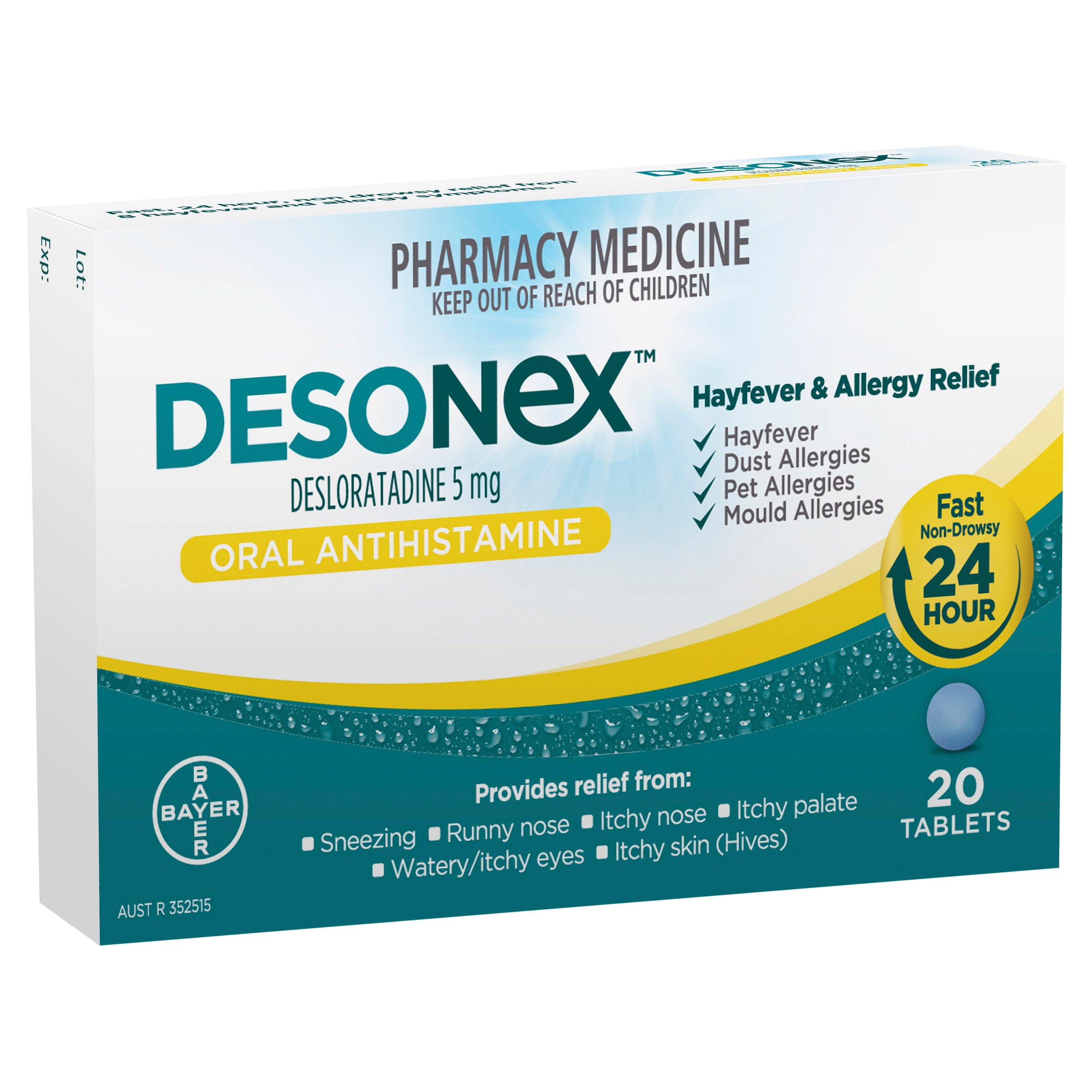 Desonex Desloratadine 5mg - 20 tablets - Image 8
