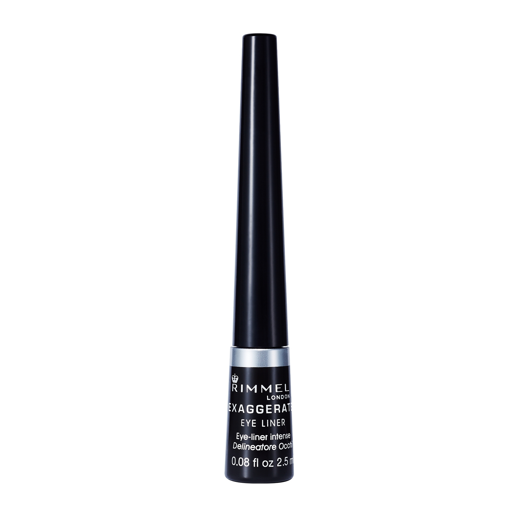Rimmel Exaggerate Liquid Eye Liner 100 Black 2.5ml - Image 2