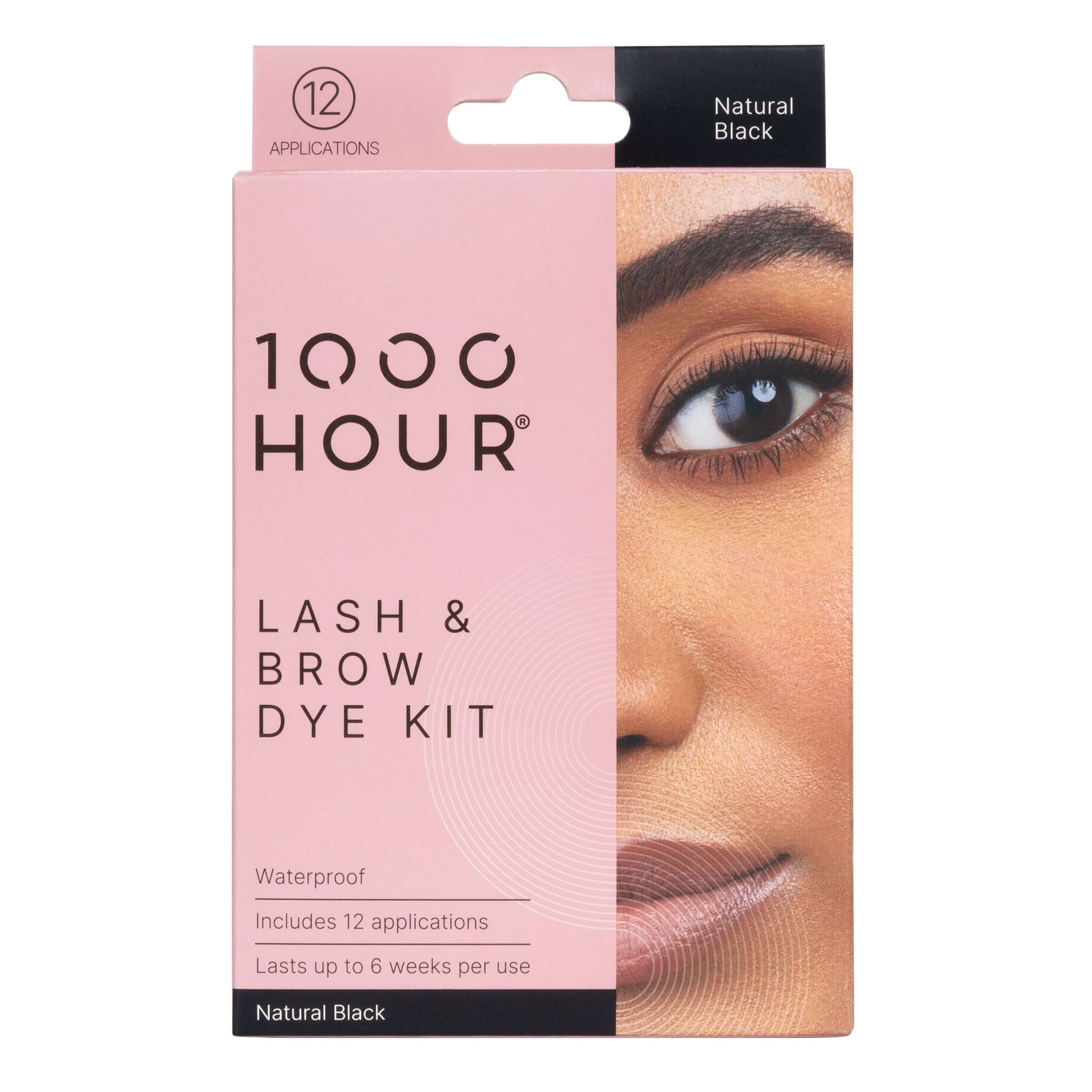 1000 Hour Eyelash Dye Black 1 each - Image 1