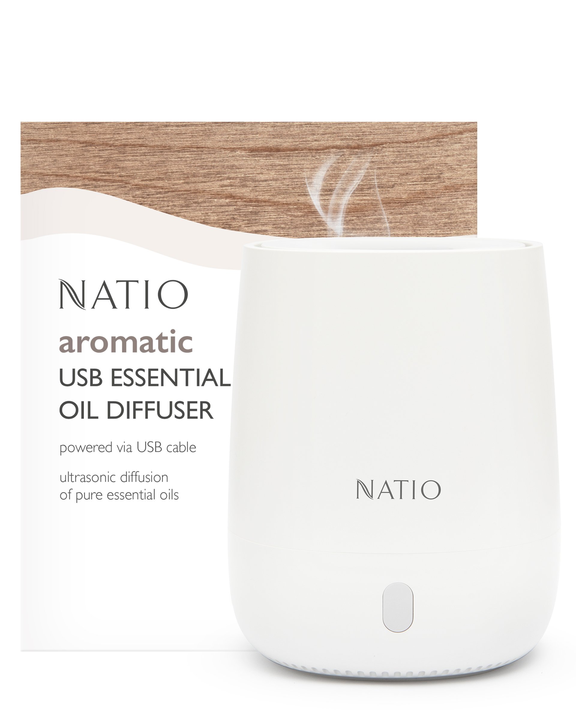 Natio Aromatic Usb Essential Oil Diffuser 1 each