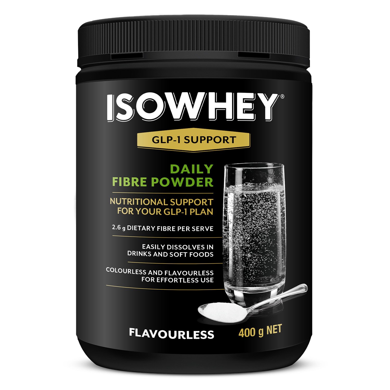 Isowhey GLP-1 Support Daily Fibre Powder 400g - Image 1