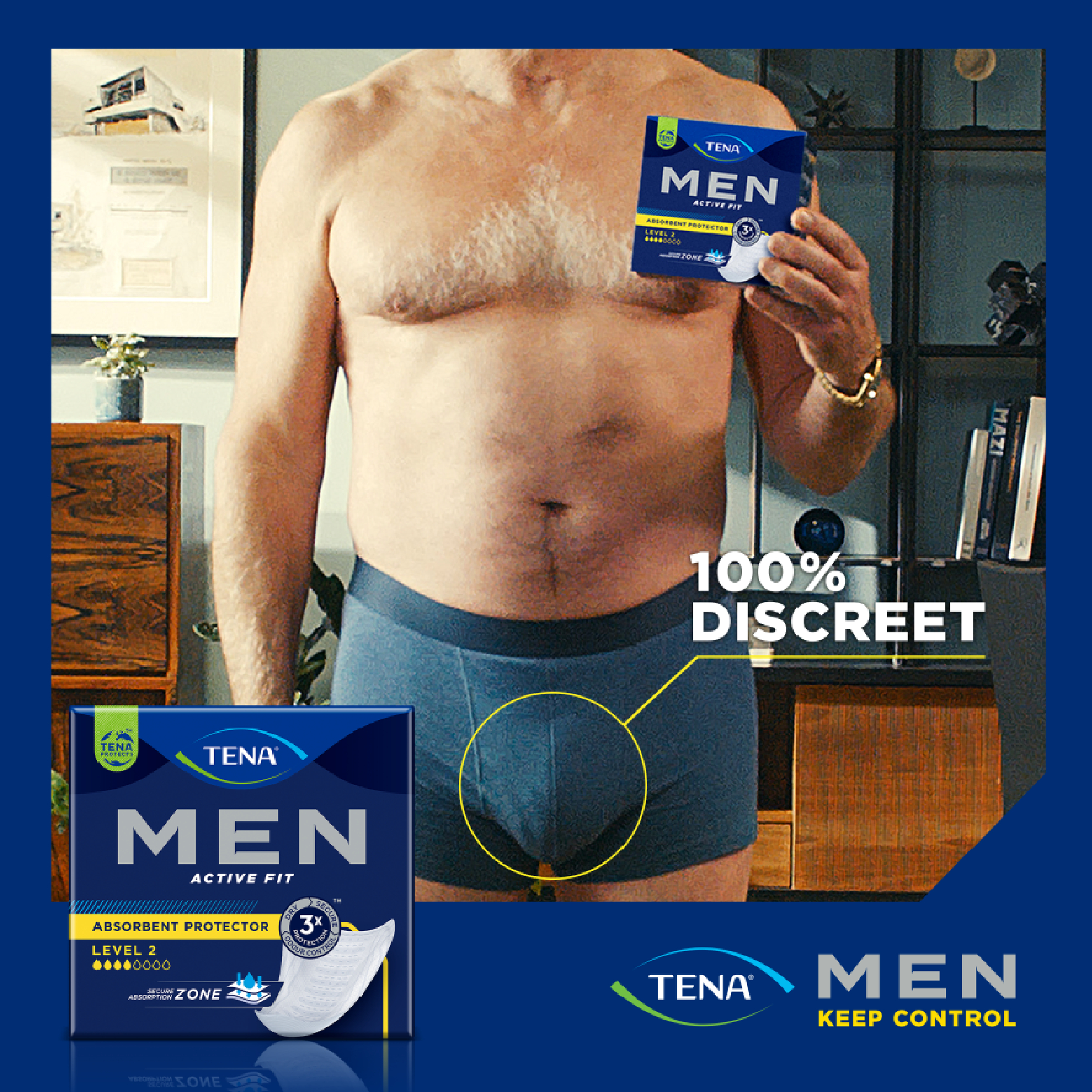 Tena Men Moderate Level 2 - 10 pack - Image 10