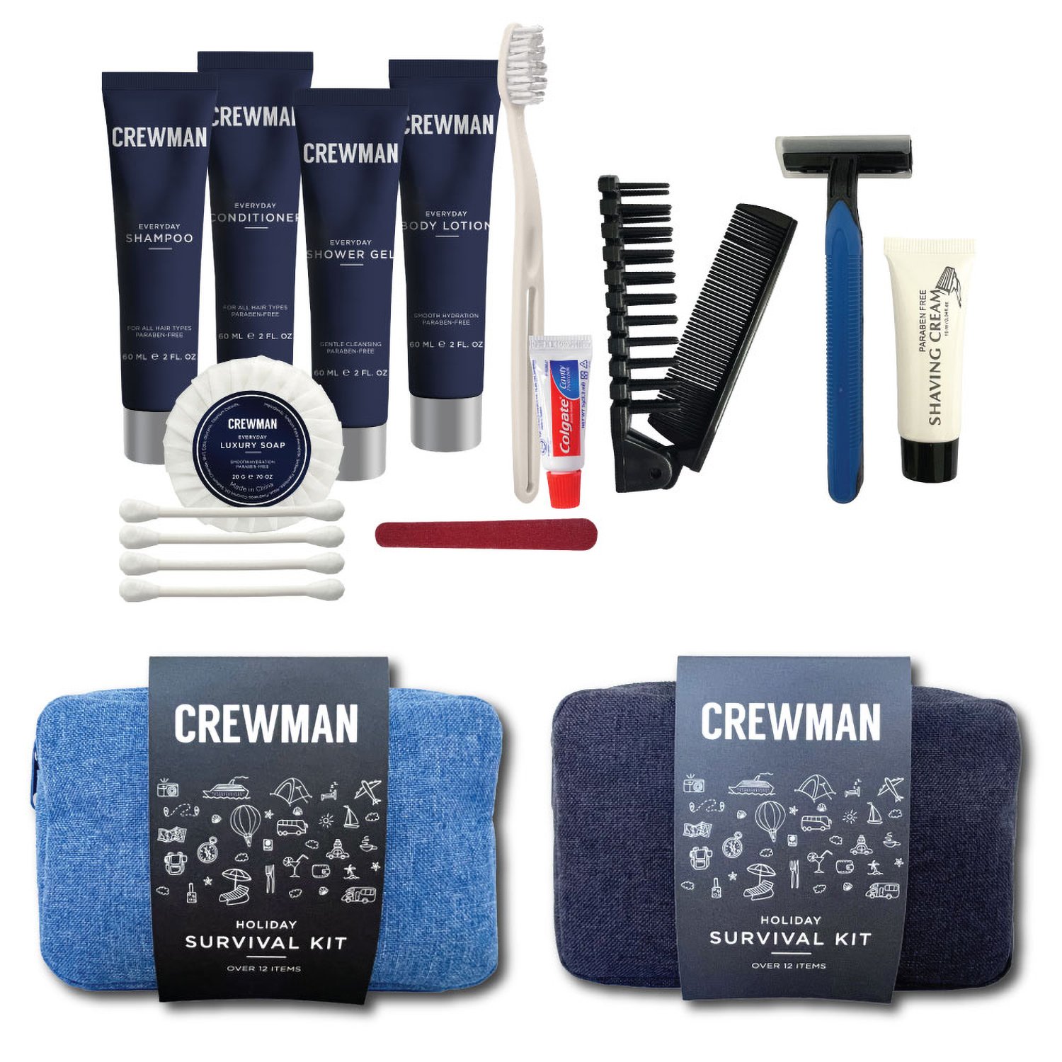Crewman Men's Holiday Survival Kit Assorted 1 pack - Image 1