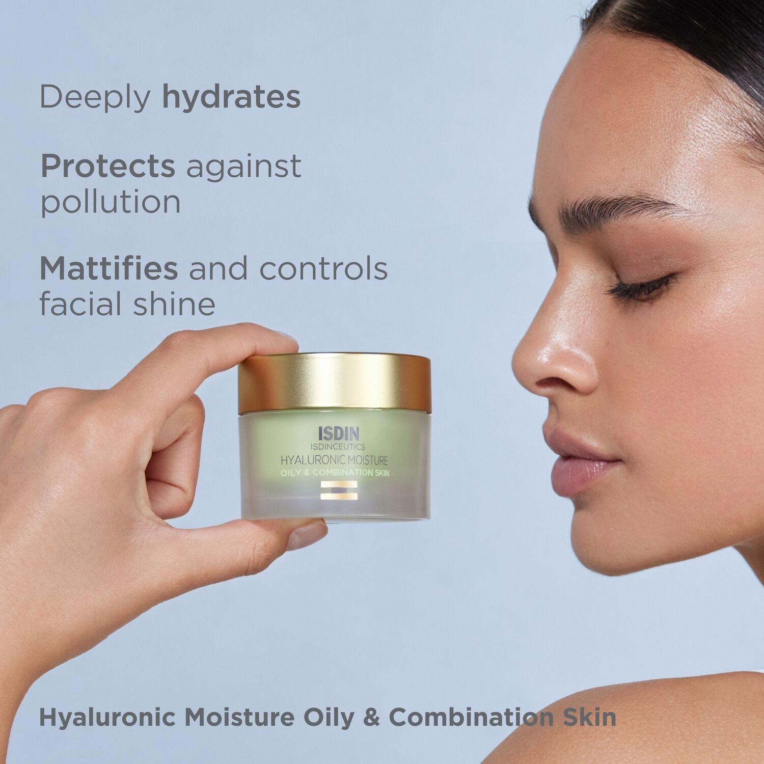 ISDIN Isdinceutics Hyaluronic Moisture Oily Skin 50g - Image 2